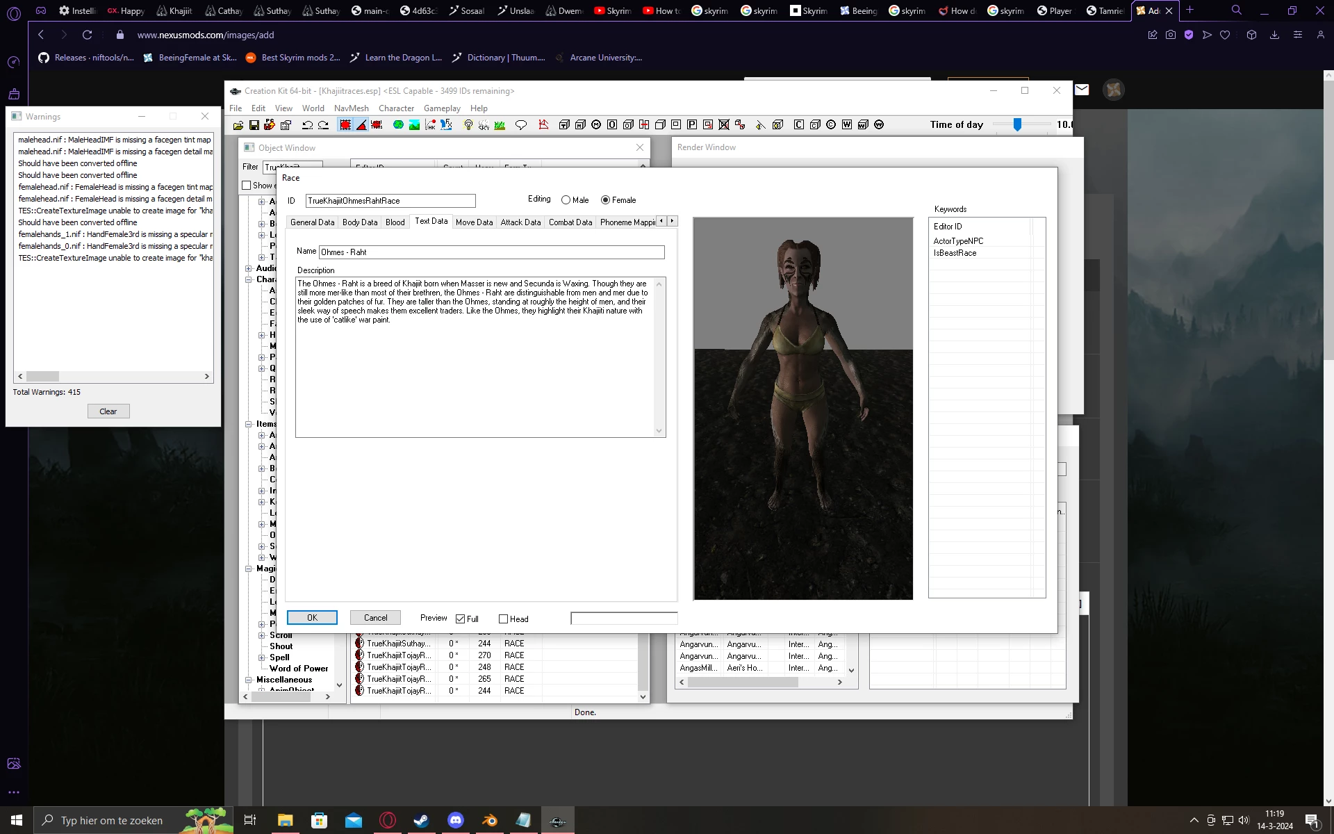 Mod in the works Mod in the works