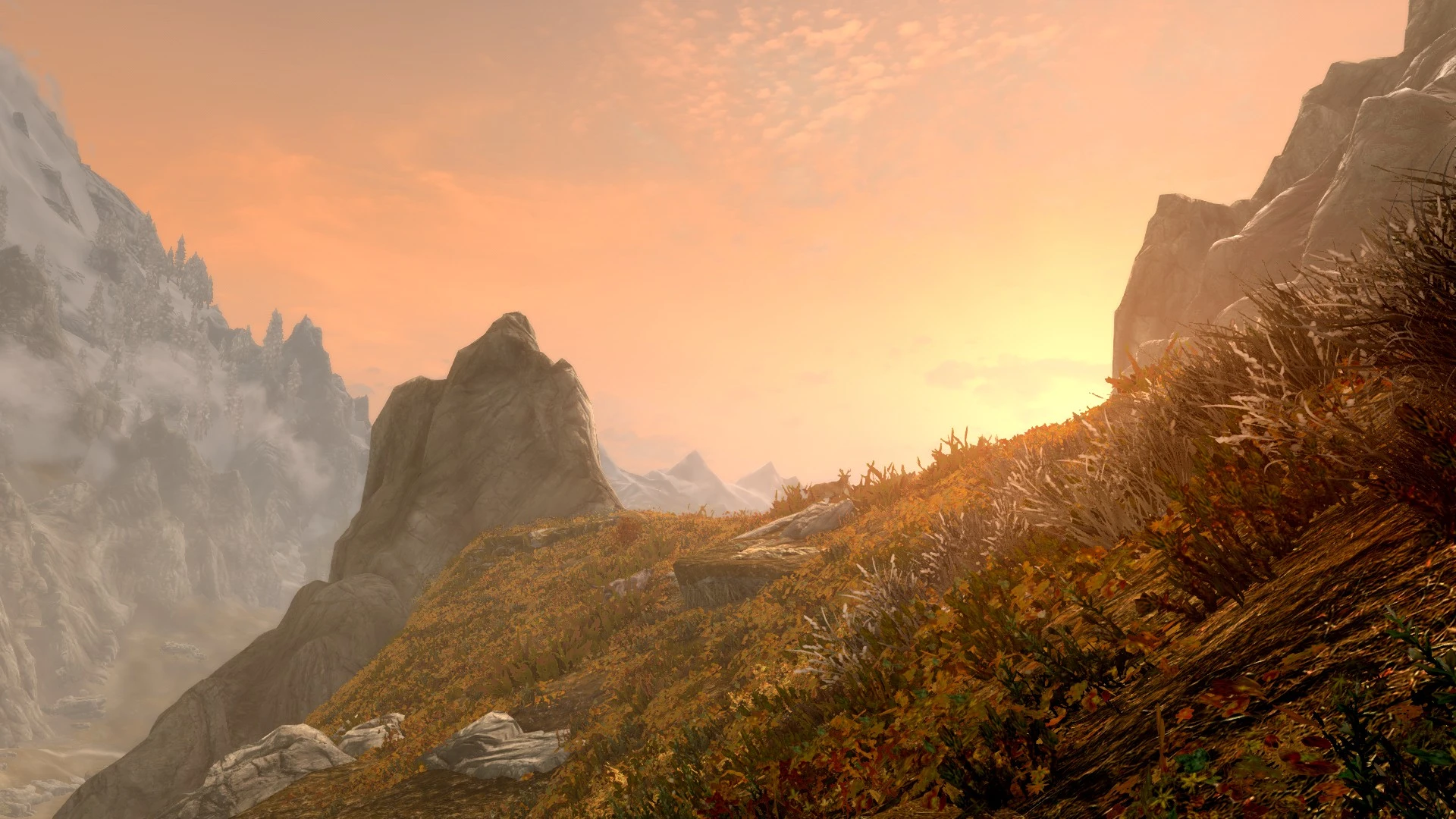 Sunset in Skyrim at Skyrim Special Edition Nexus - Mods and Community