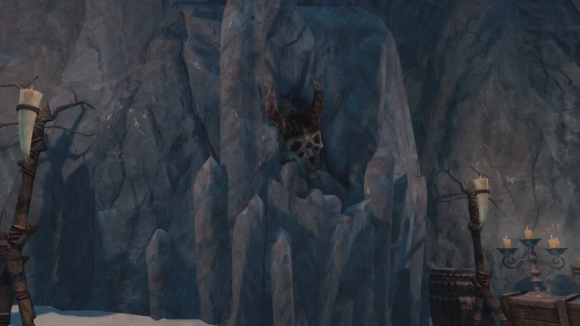 Skyrim - Karstaag's Skull - LOCATION 