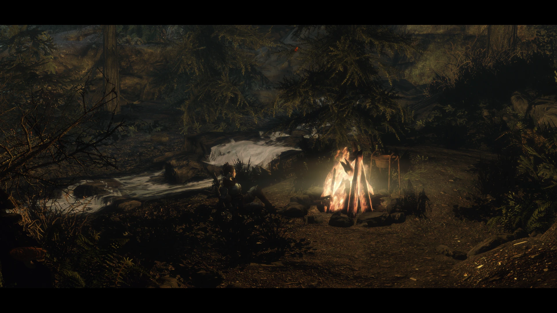 skyrim special edition campfire