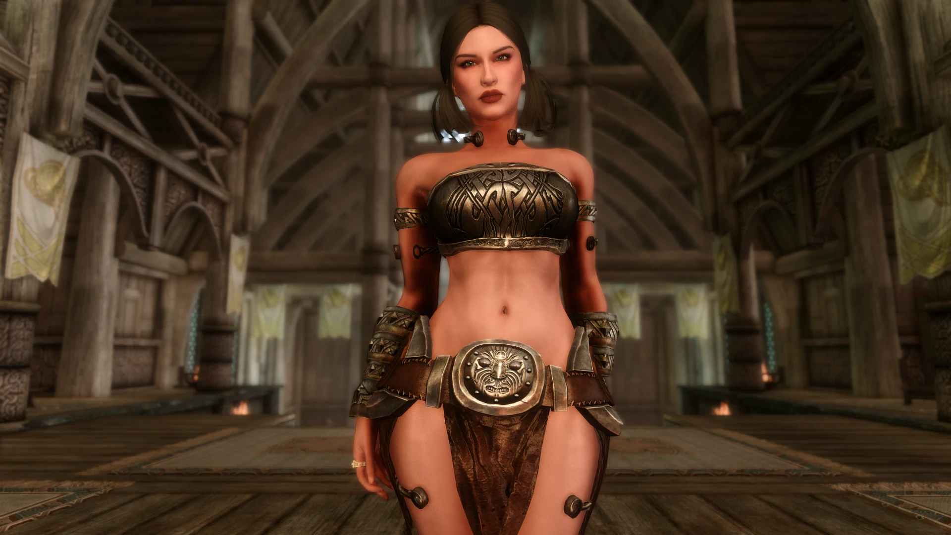 My Thane went to Sovngarde and all she got me was this skimpy Tsun set at  Skyrim Special Edition Nexus - Mods and Community