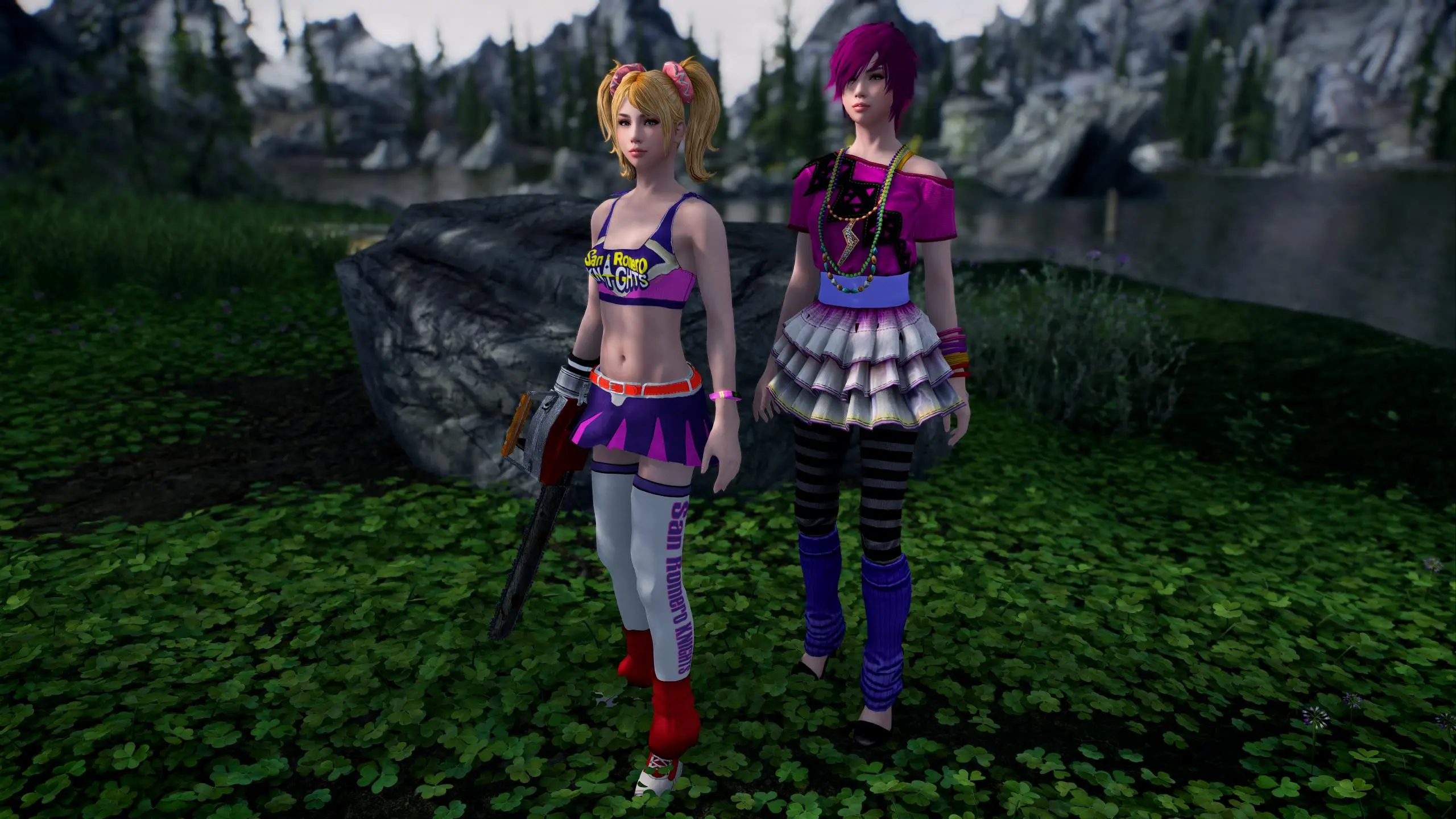 Lollipop Chainsaw Xbox 360 ISO Mods - Modded Binds, DLC Outfits Without DLC  + Download 