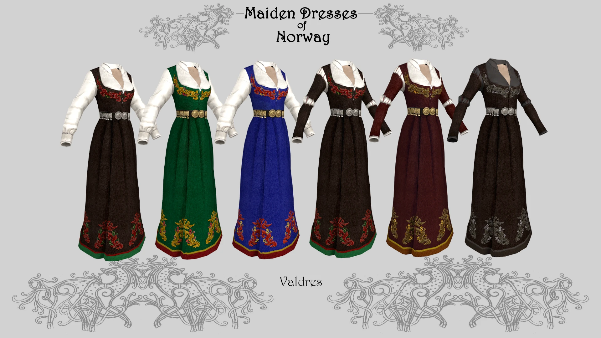 Mod teaser - Maiden Dresses of Norway v2 - Valdres Mod teaser - Maiden Dresses of Norway v2 - Valdres