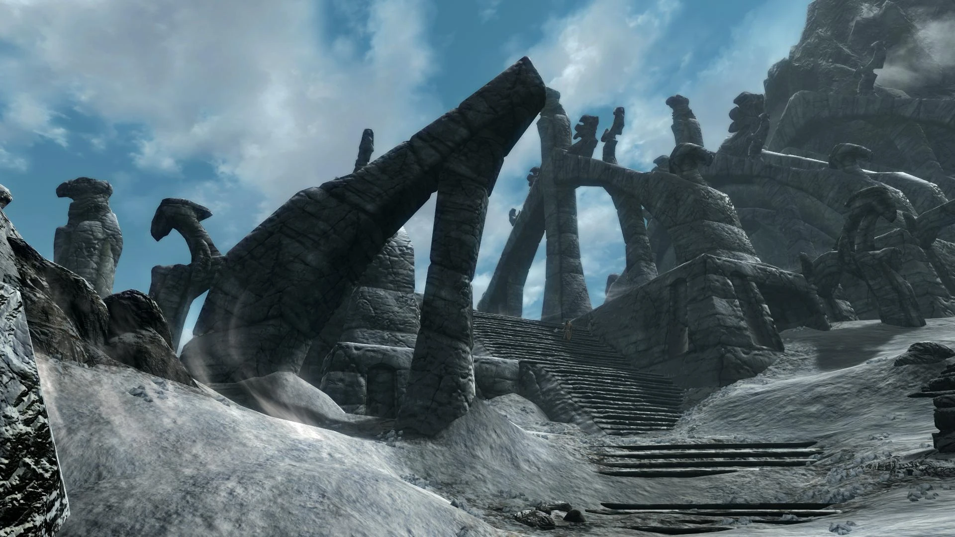 Bleak Falls Barrow Ancient Ruins At Skyrim Special Edition Nexus Mods