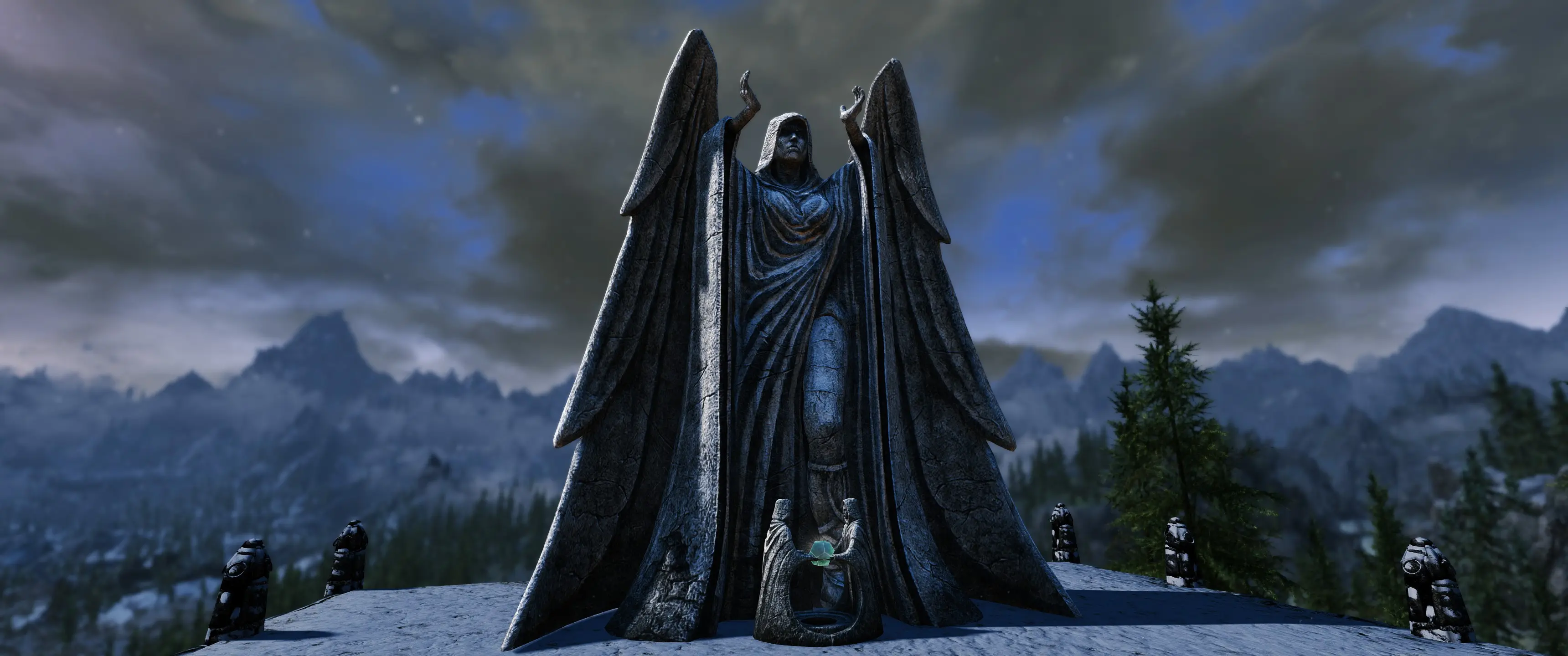 A New Hand Touches The Beacon at Skyrim Special Edition Nexus - Mods