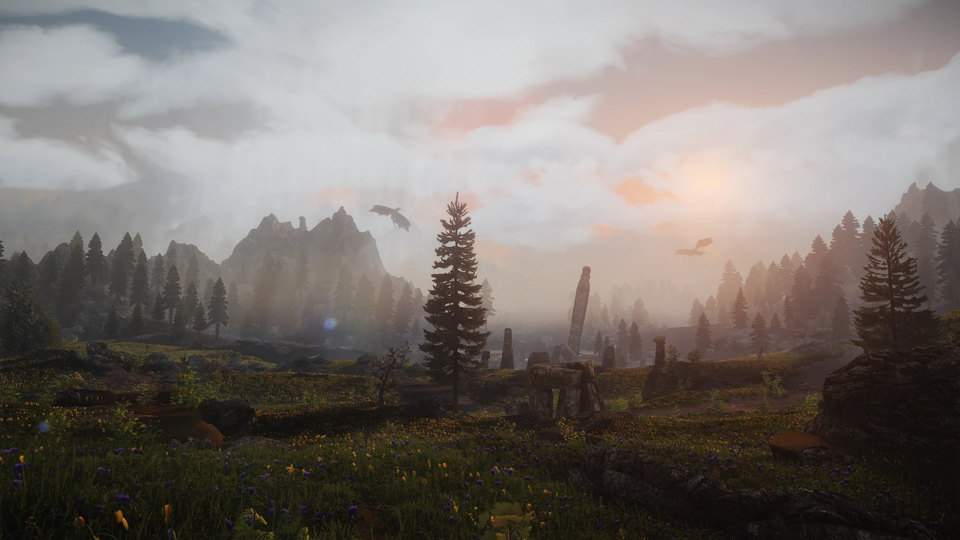 Another scenic shot at Skyrim Special Edition Nexus - Mods and Community