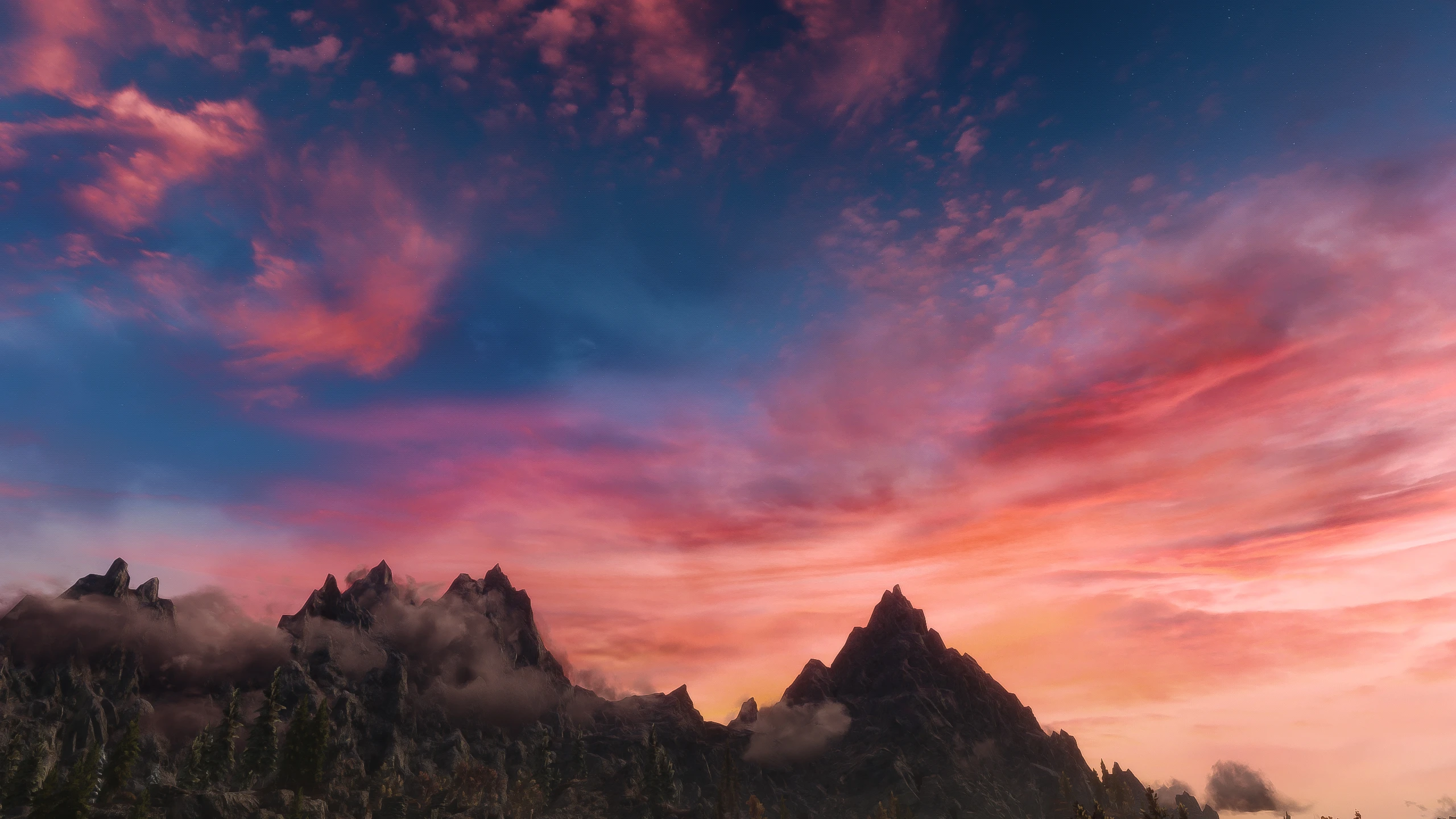 Sunset over the Rift at Skyrim Special Edition Nexus - Mods and Community