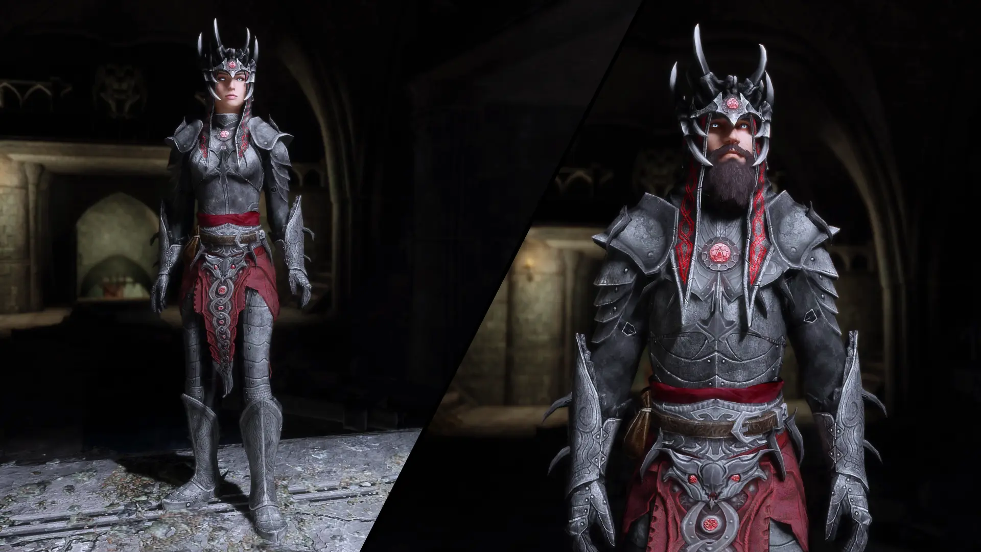 Vampire Royal Knight Armor WIP 4 At Skyrim Special Edition Nexus Mods   3889166 1643839983 