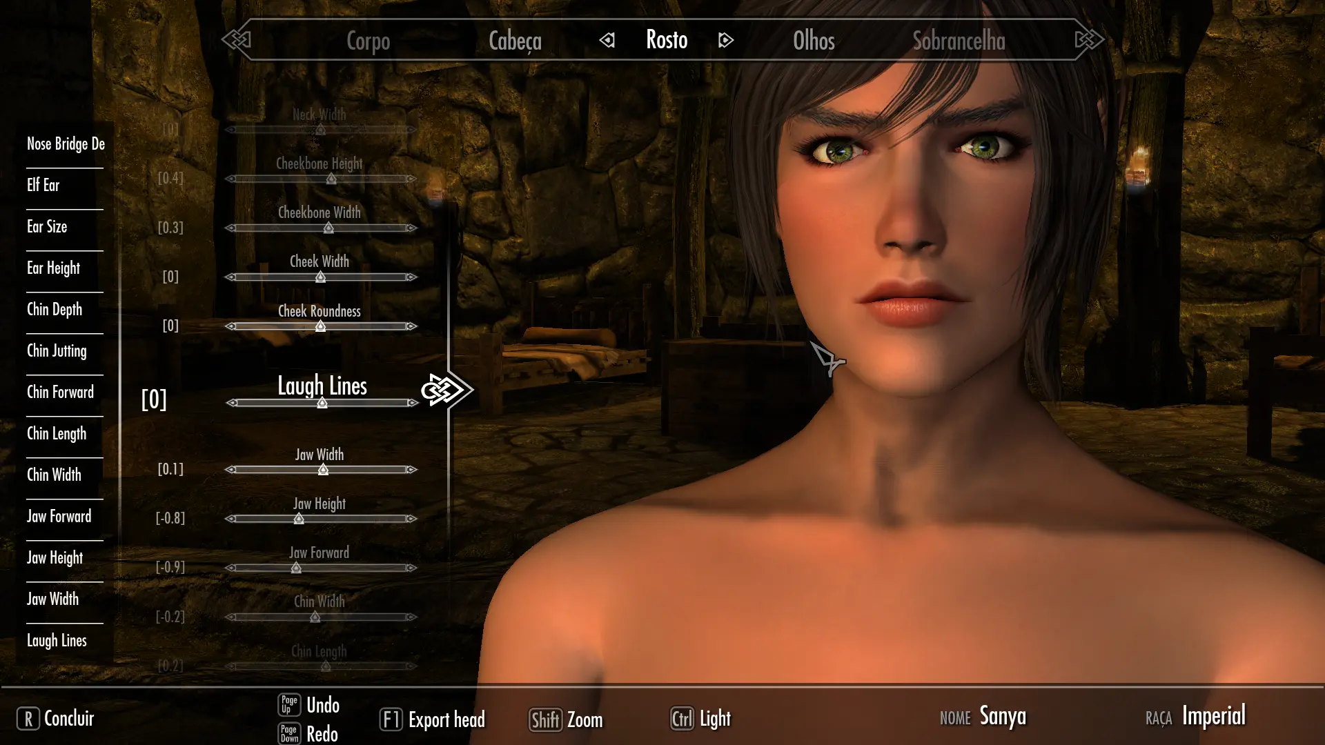 skyrim special edition character creation mod
