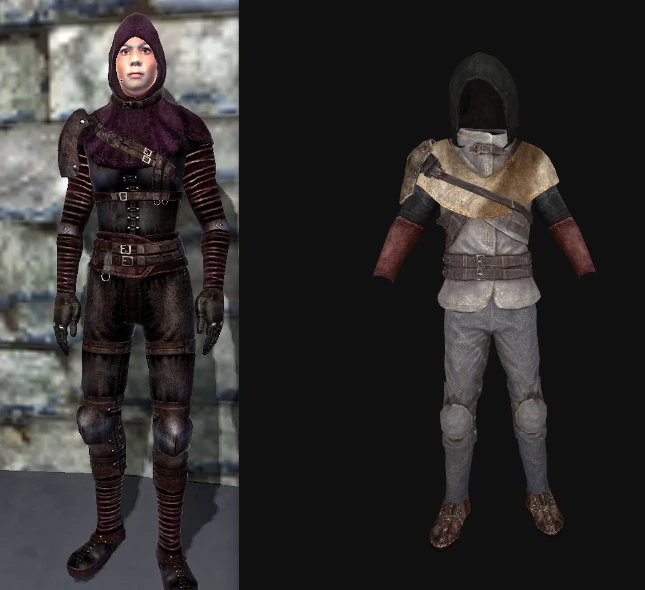 WIP Oblivion DB Armor Recreation Texture Work to come.