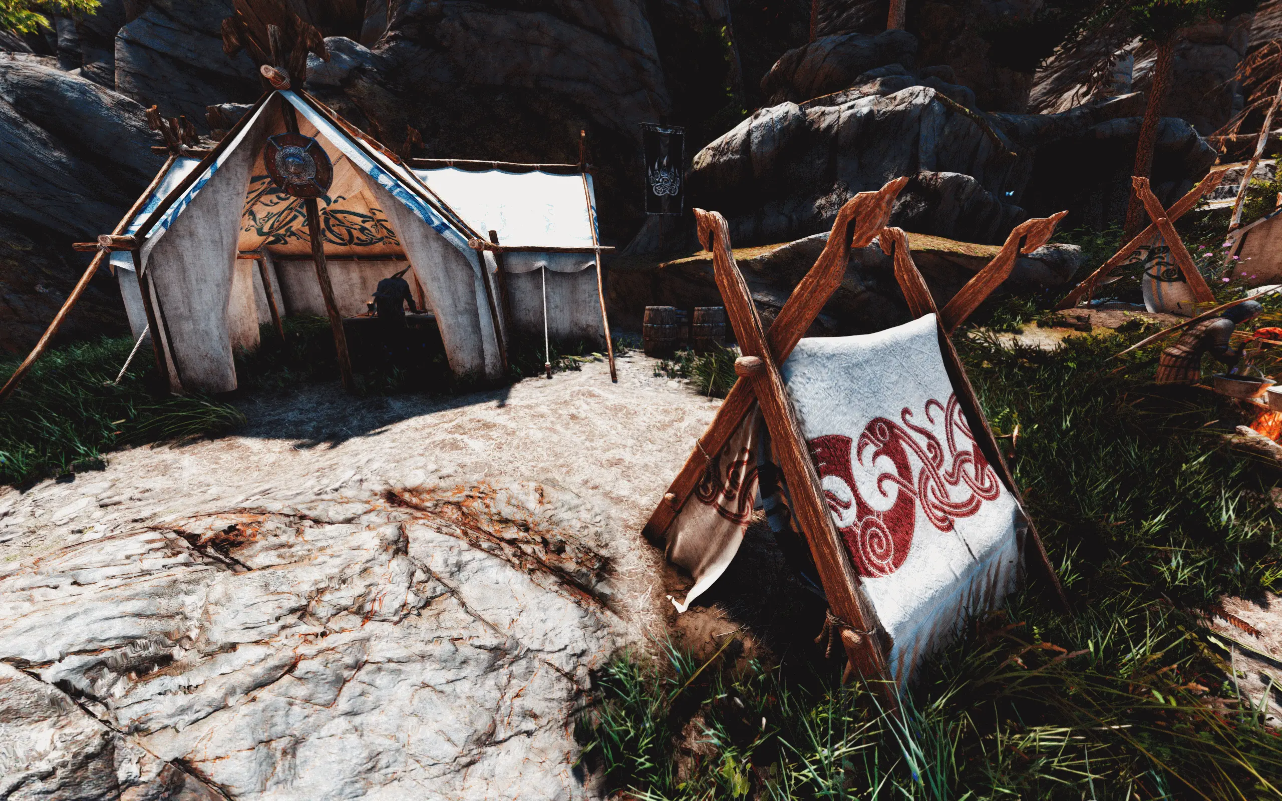 New tents at Skyrim Special Edition Nexus - Mods and Community