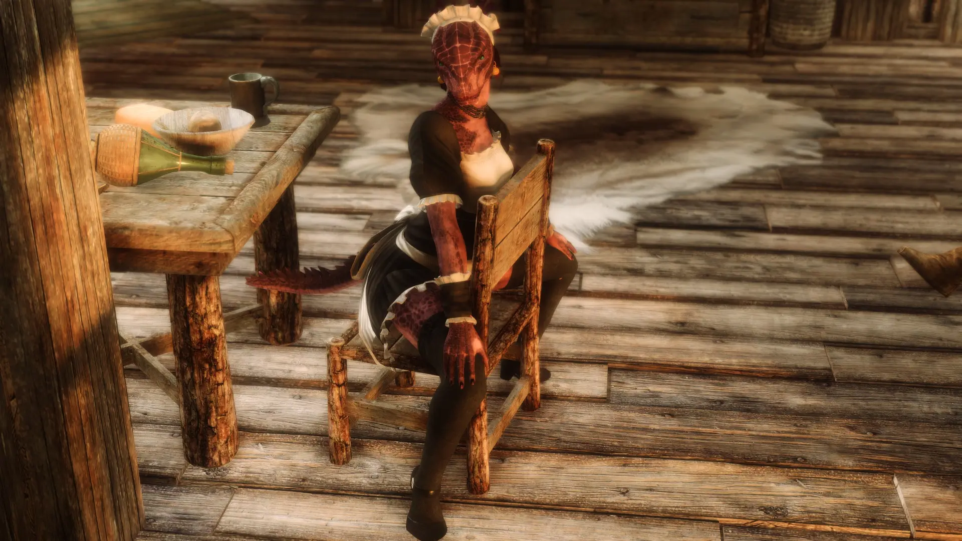 Lusty Argonian Maid 1 at Skyrim Special Edition Nexus - Mods and Community