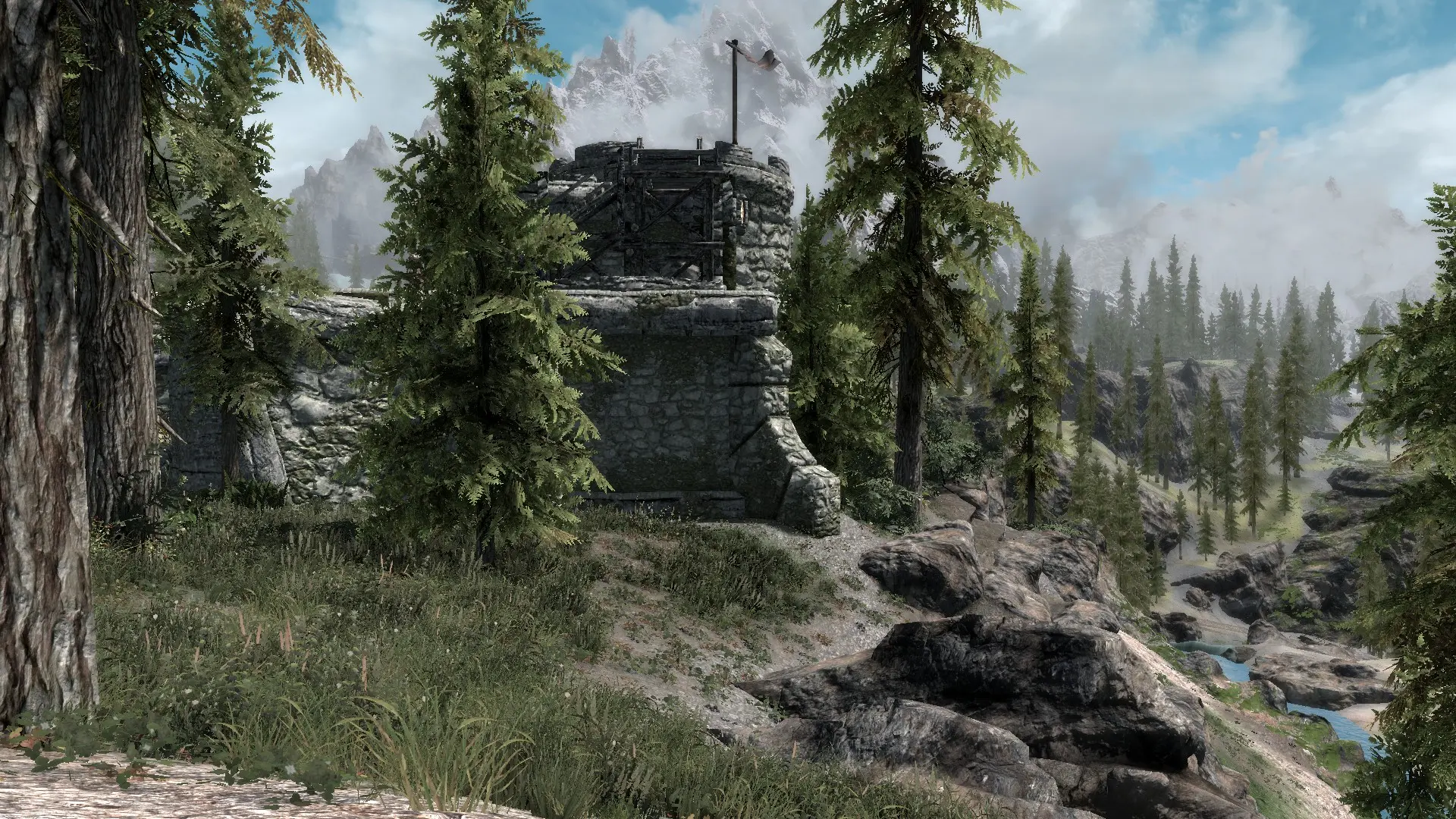 Fort Amol Scenery at Skyrim Special Edition Nexus - Mods and Community