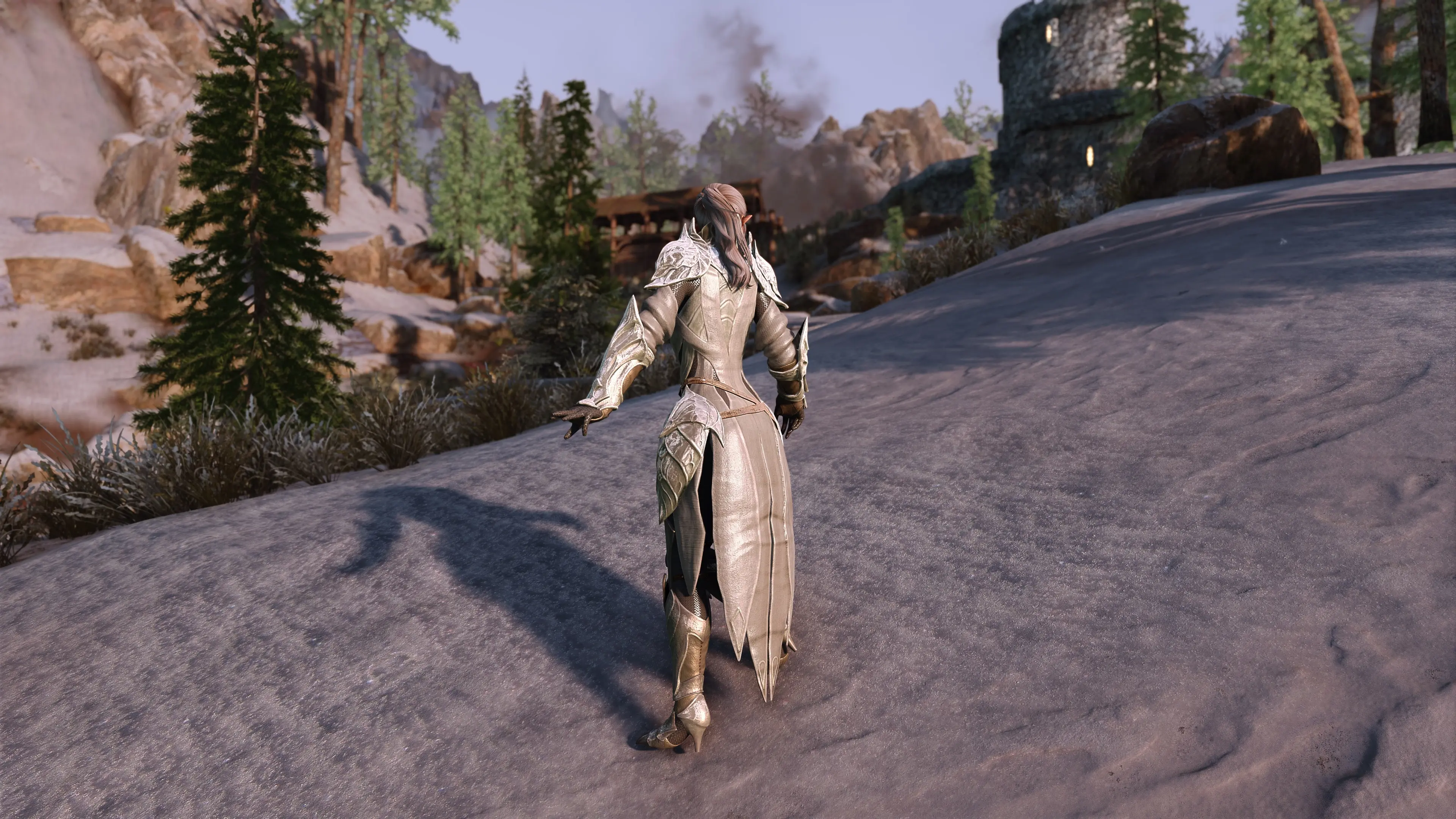 Ebony Valkyrie Armor - Light Armor at Skyrim Nexus - Mods and Community