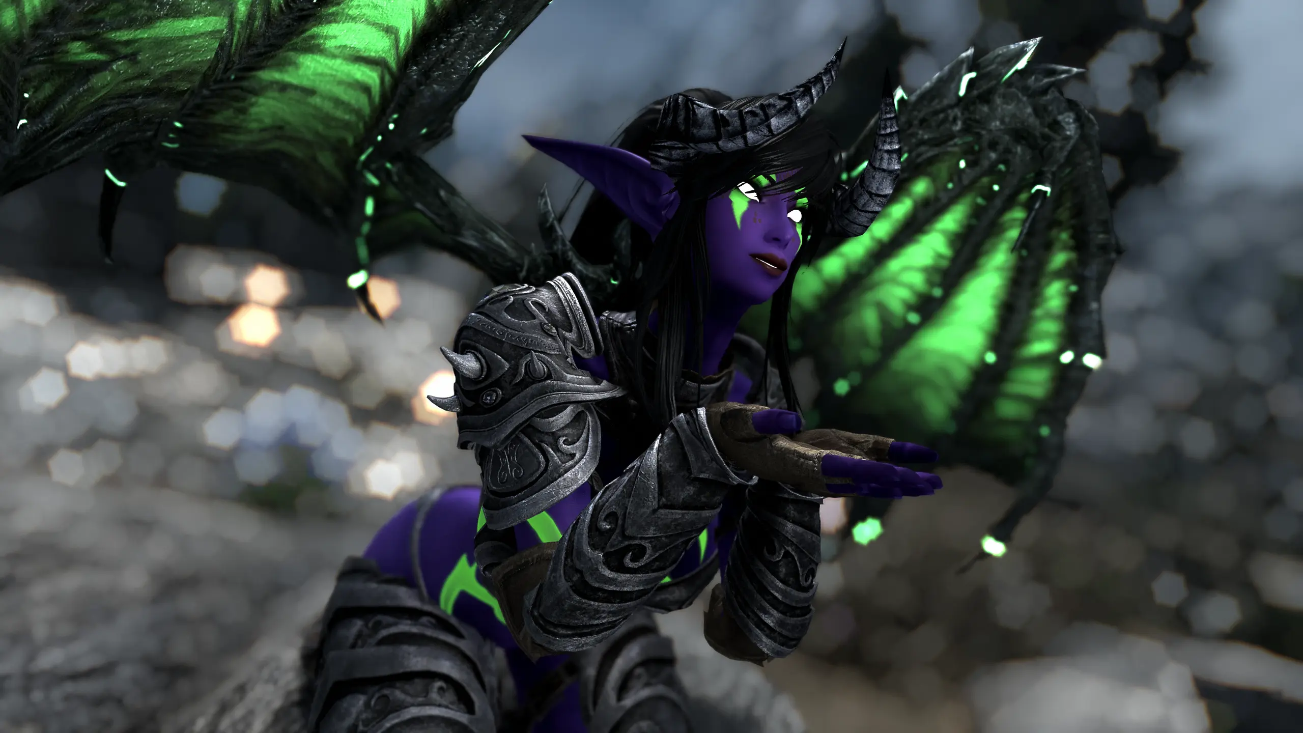 Night Elf Demon Hunter 9 at Skyrim Special Edition Nexus - Mods and  Community