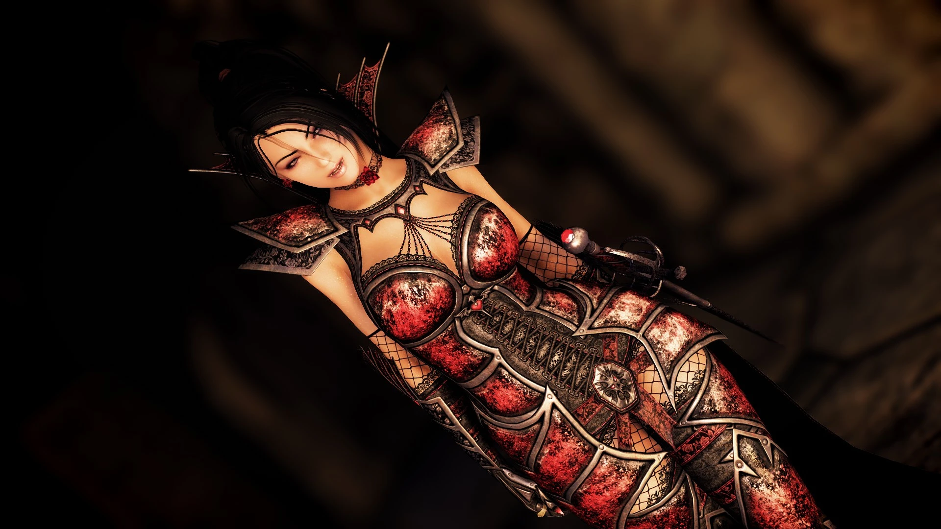 DX crimson blood set at Skyrim Special Edition Nexus - Mods 