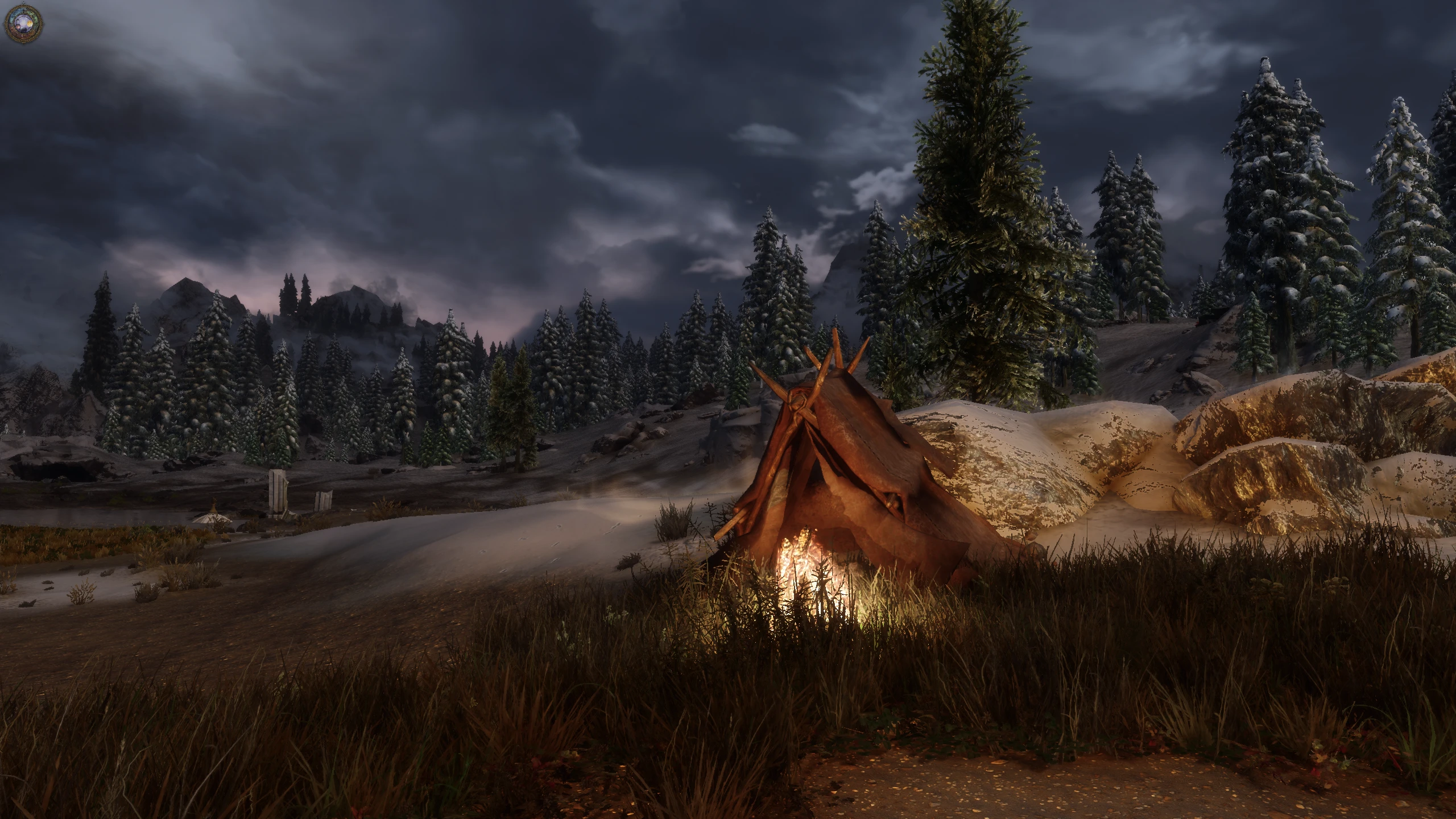 skyrim special edition campfire