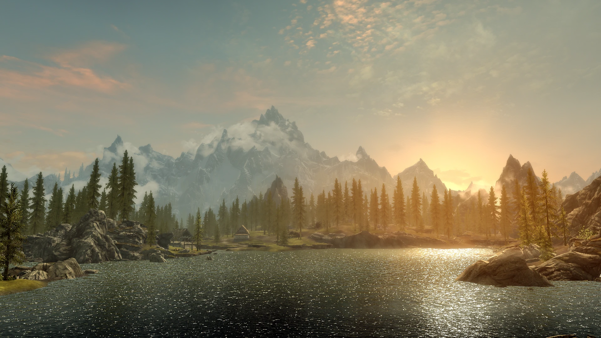 That sunset at Skyrim Special Edition Nexus - Mods and Community