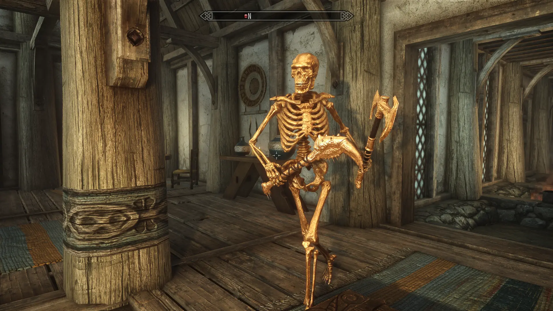 Golden Skeleton at Skyrim Special Edition Nexus - Mods and Community