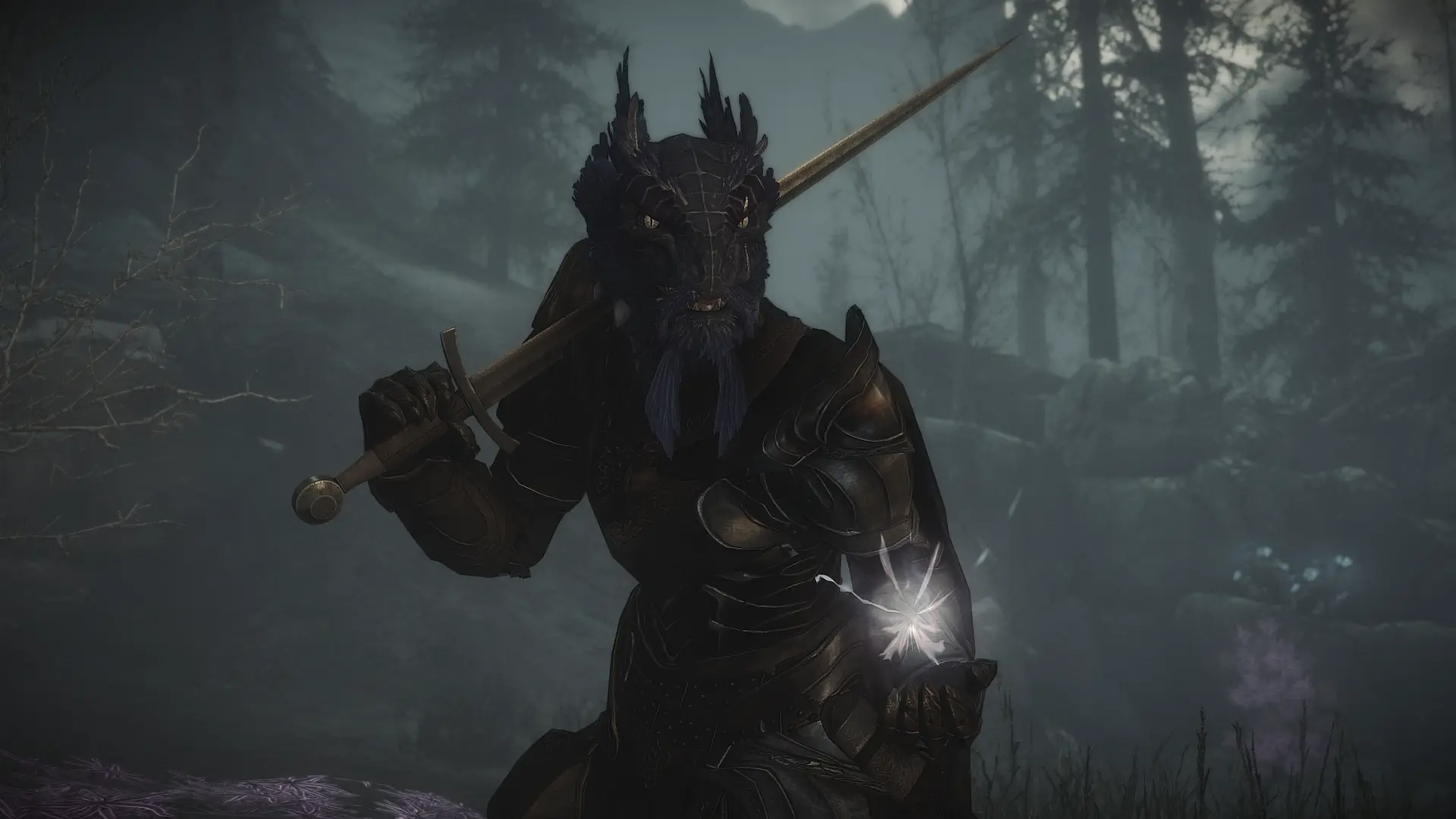 ebony armor1 at Skyrim Special Edition Nexus - Mods and Community