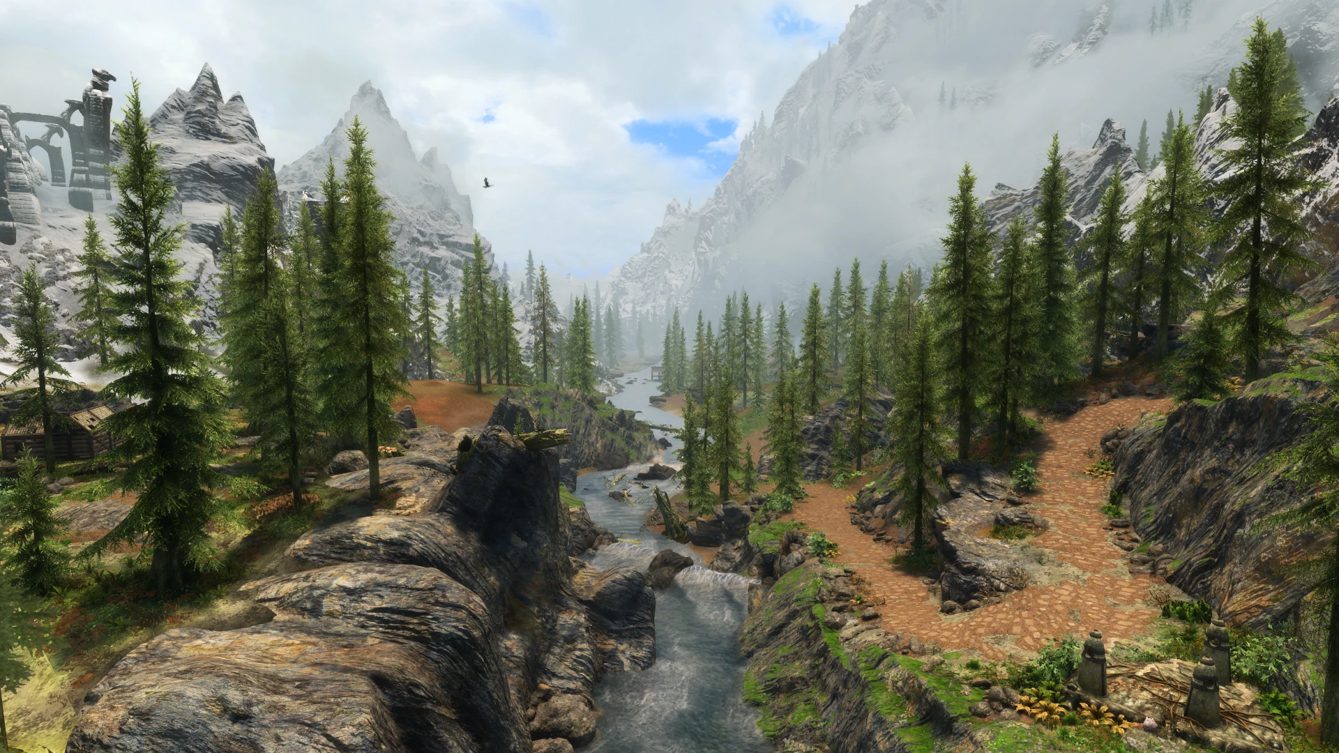 The Road to Riverwood at Skyrim Special Edition Nexus - Mods and Community