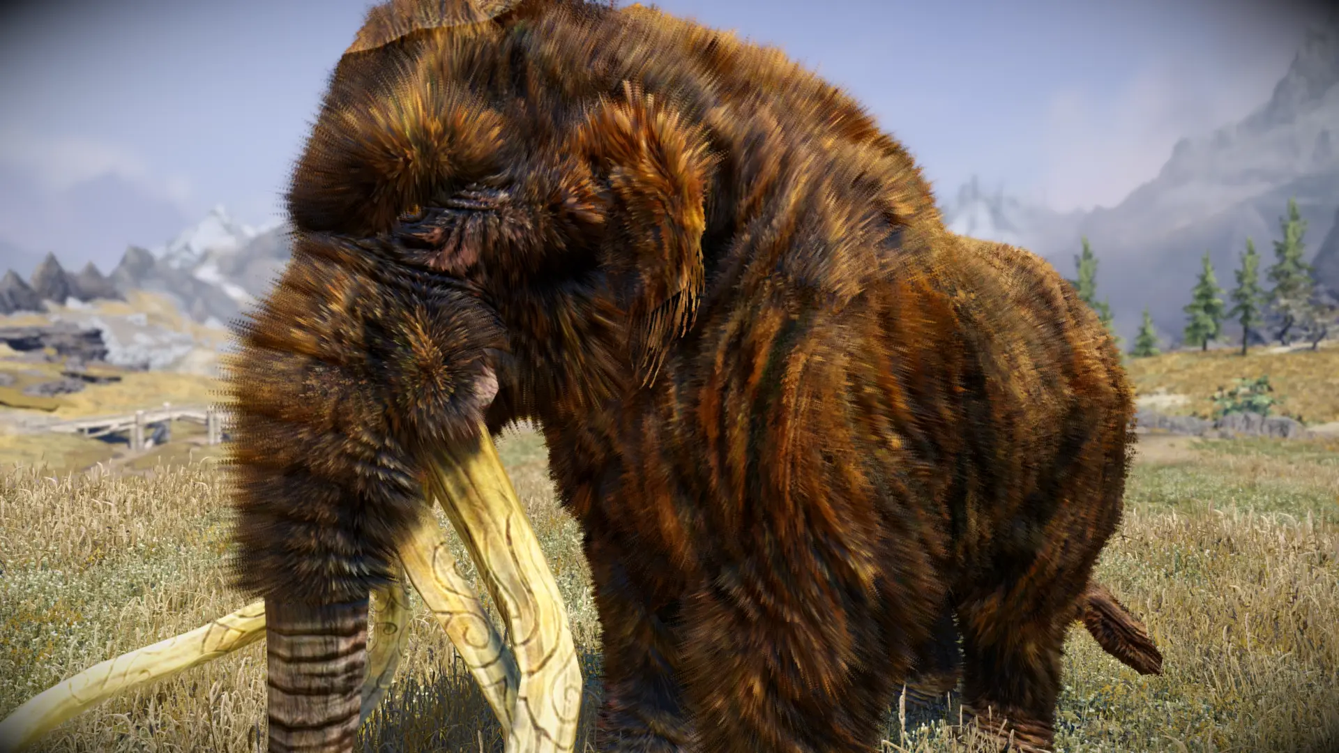 Fluffy Mammoth 01 At Skyrim Special Edition Nexus Mods And Community 8145