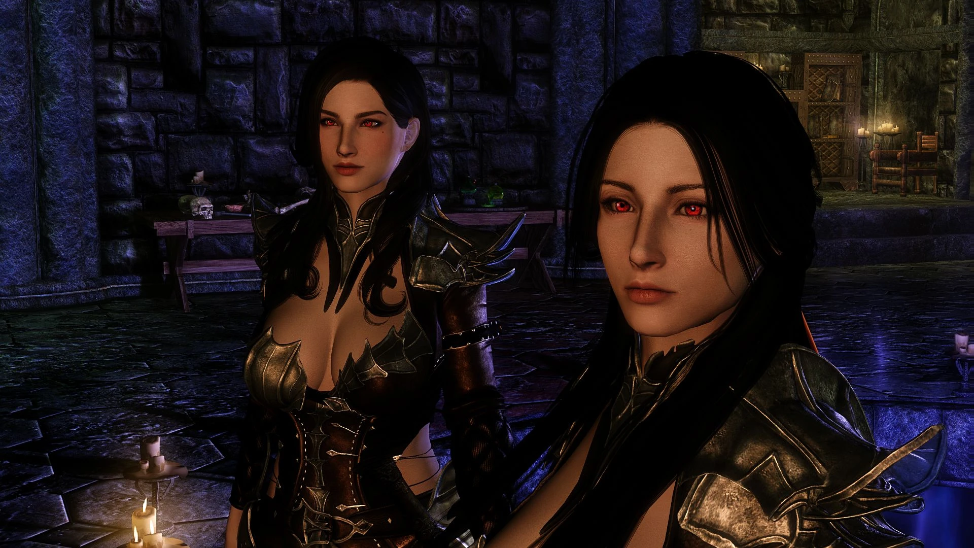Serana And Valerica At Skyrim Special Edition Nexus Mods And Community