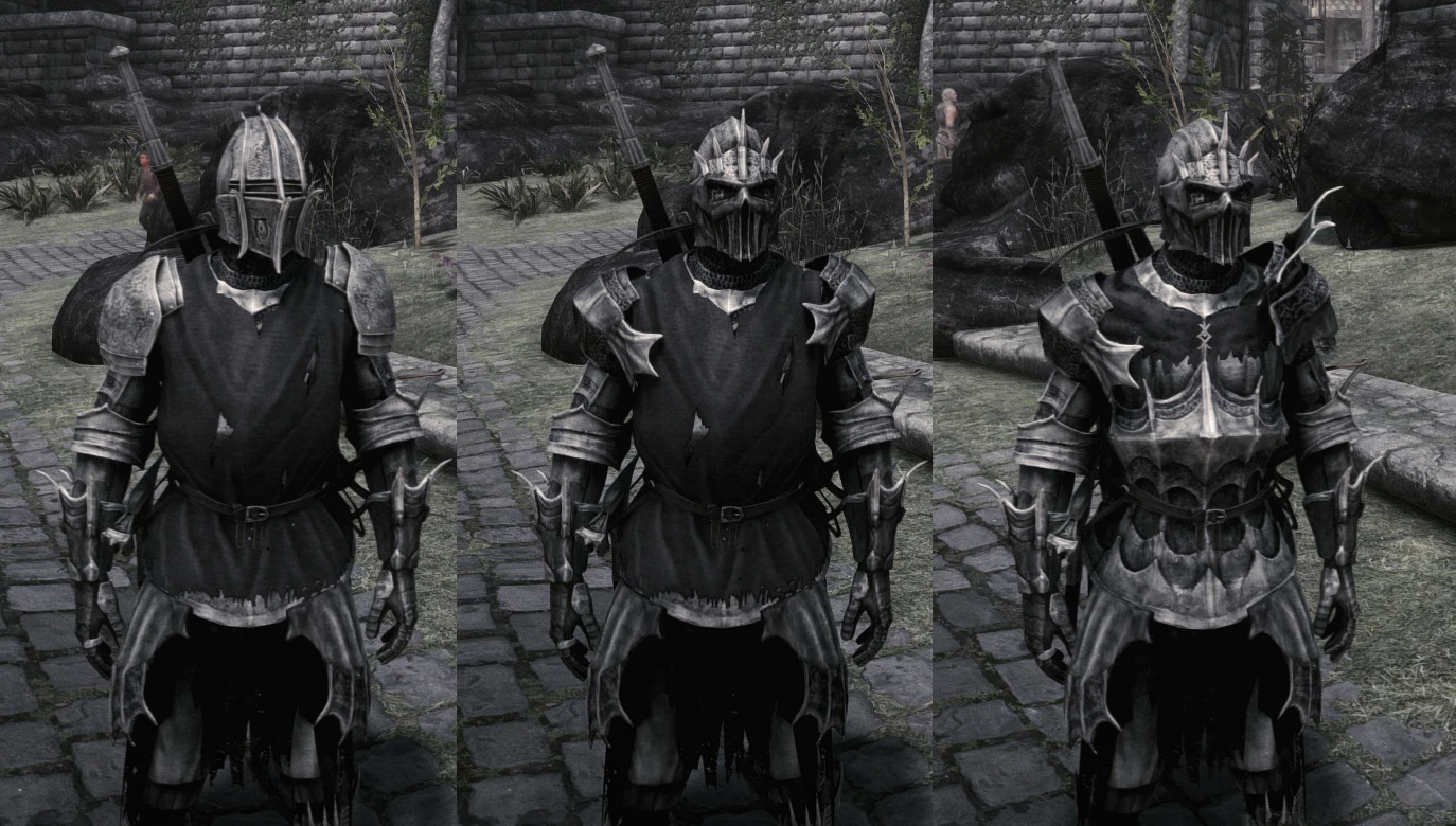 WIP 15 Veil of Death Armor project at Skyrim Special Edition Nexus ...
