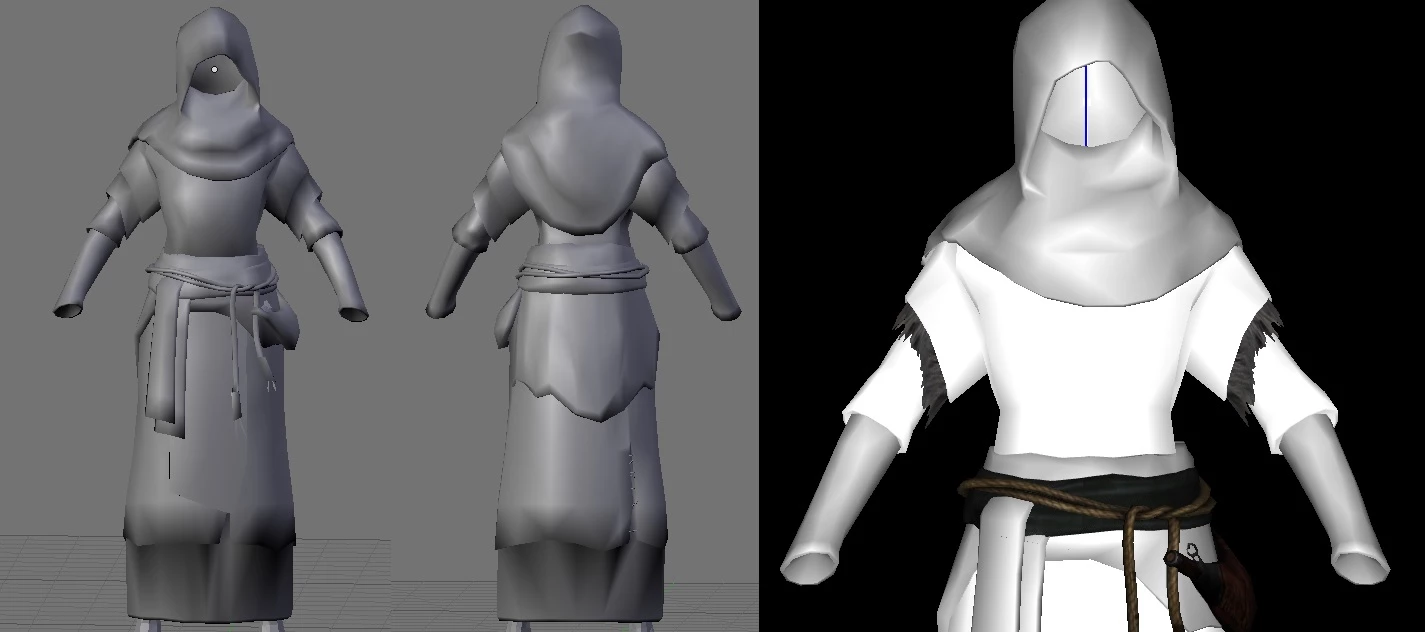 Holds Nordic Priest Robe Holds Nordic Priest Robe