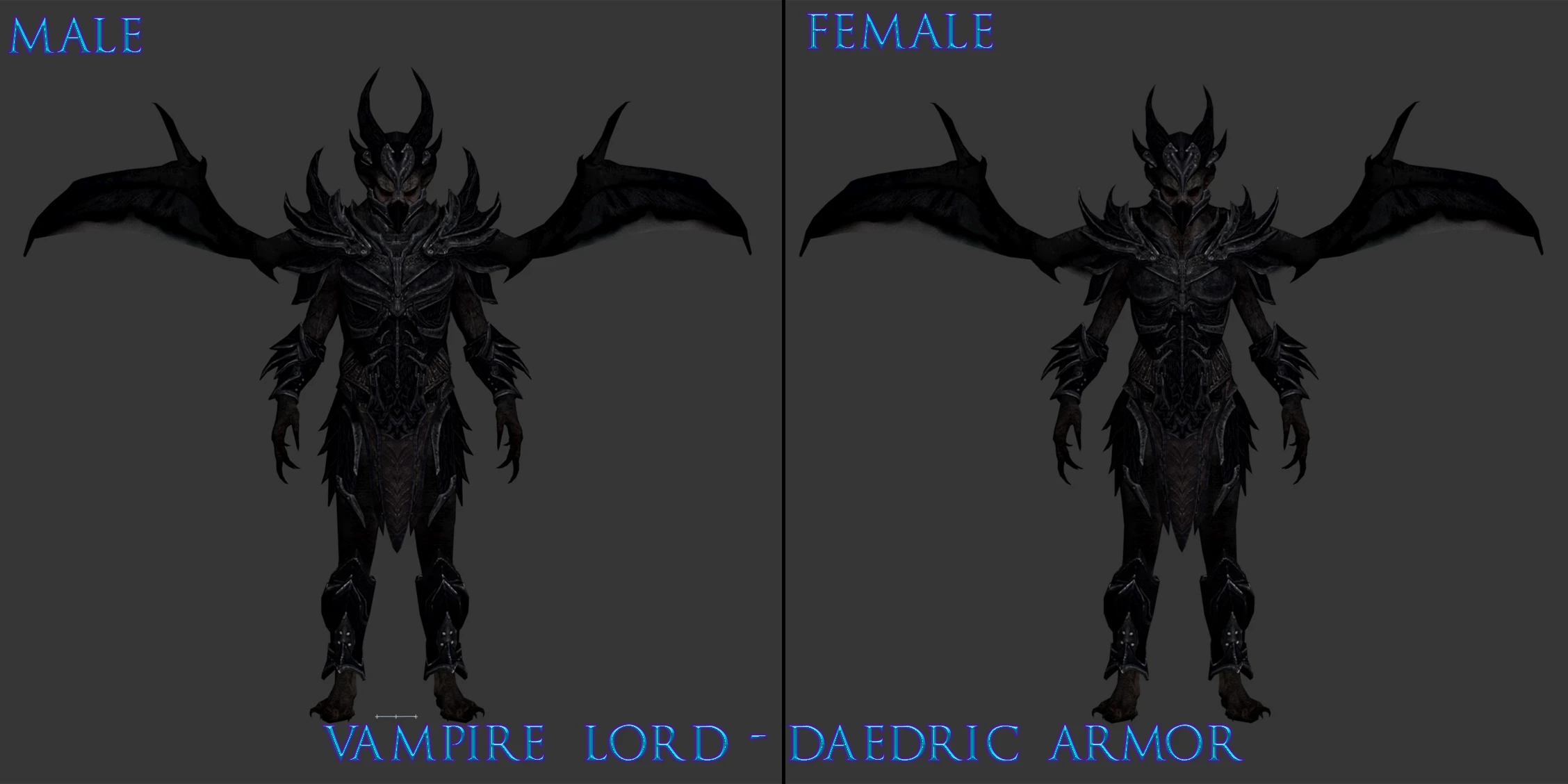 Daedric Vampire Lord Armor - ALPHA.