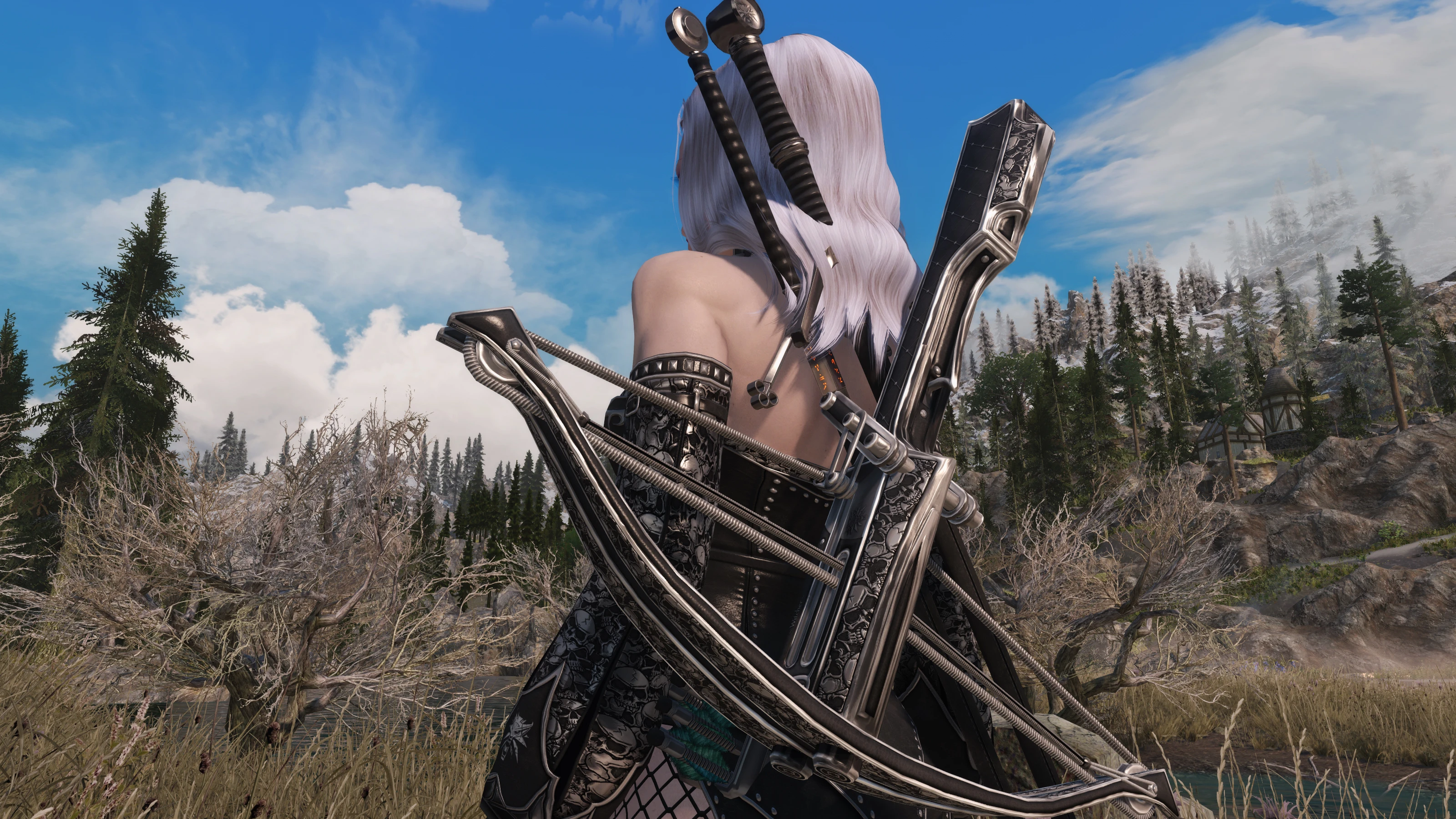 witcher bow at Skyrim Special Edition Nexus 