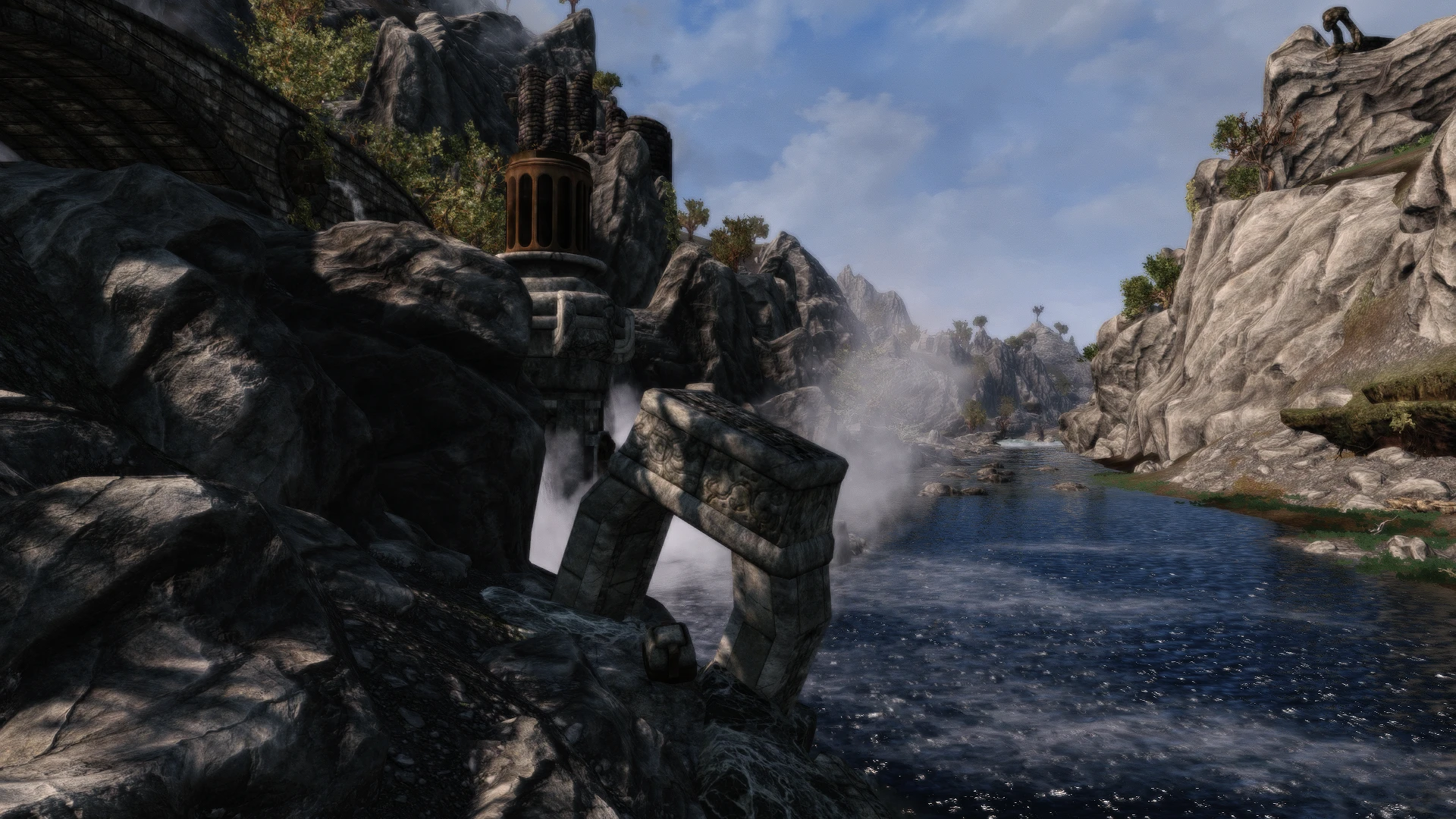 Unmarked Locations Pack All In One - Dwarven Structure at Skyrim ...