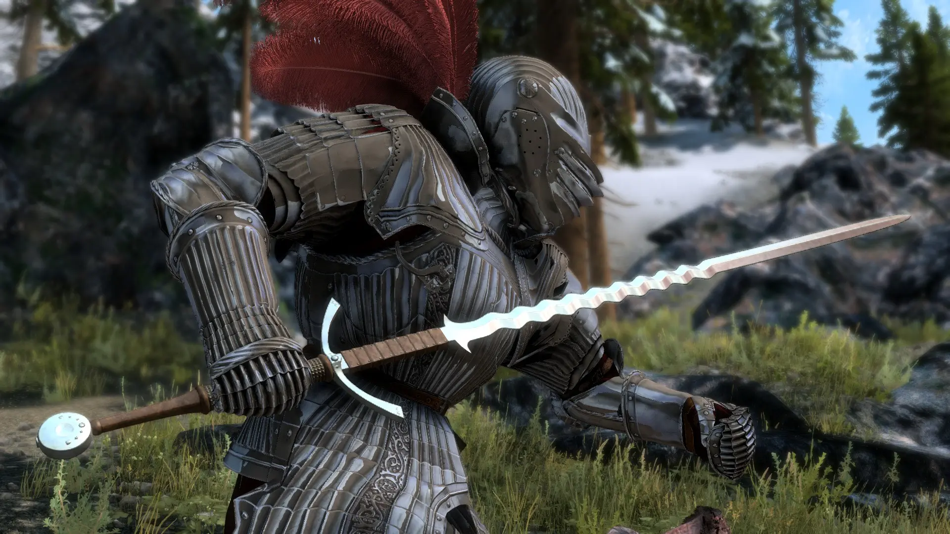 Mordhau Maximilian Set Conversion Update at Skyrim Special Edition ...