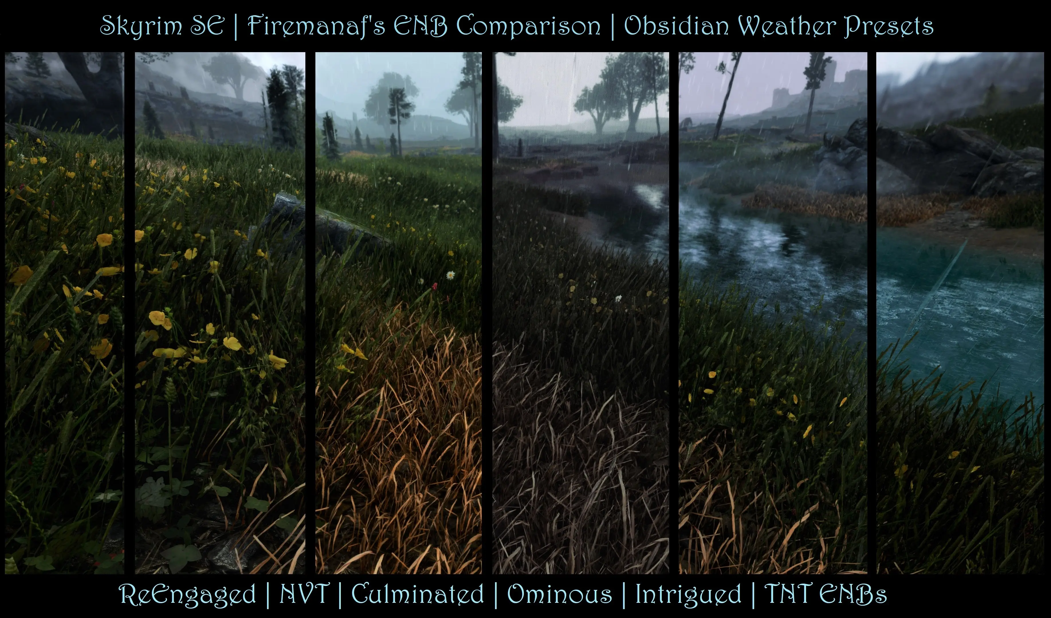 Skyrim ENB Comparison. Obsidian weathers. ENB Skyrim Obsidian. Skyrim ENB сравнение.