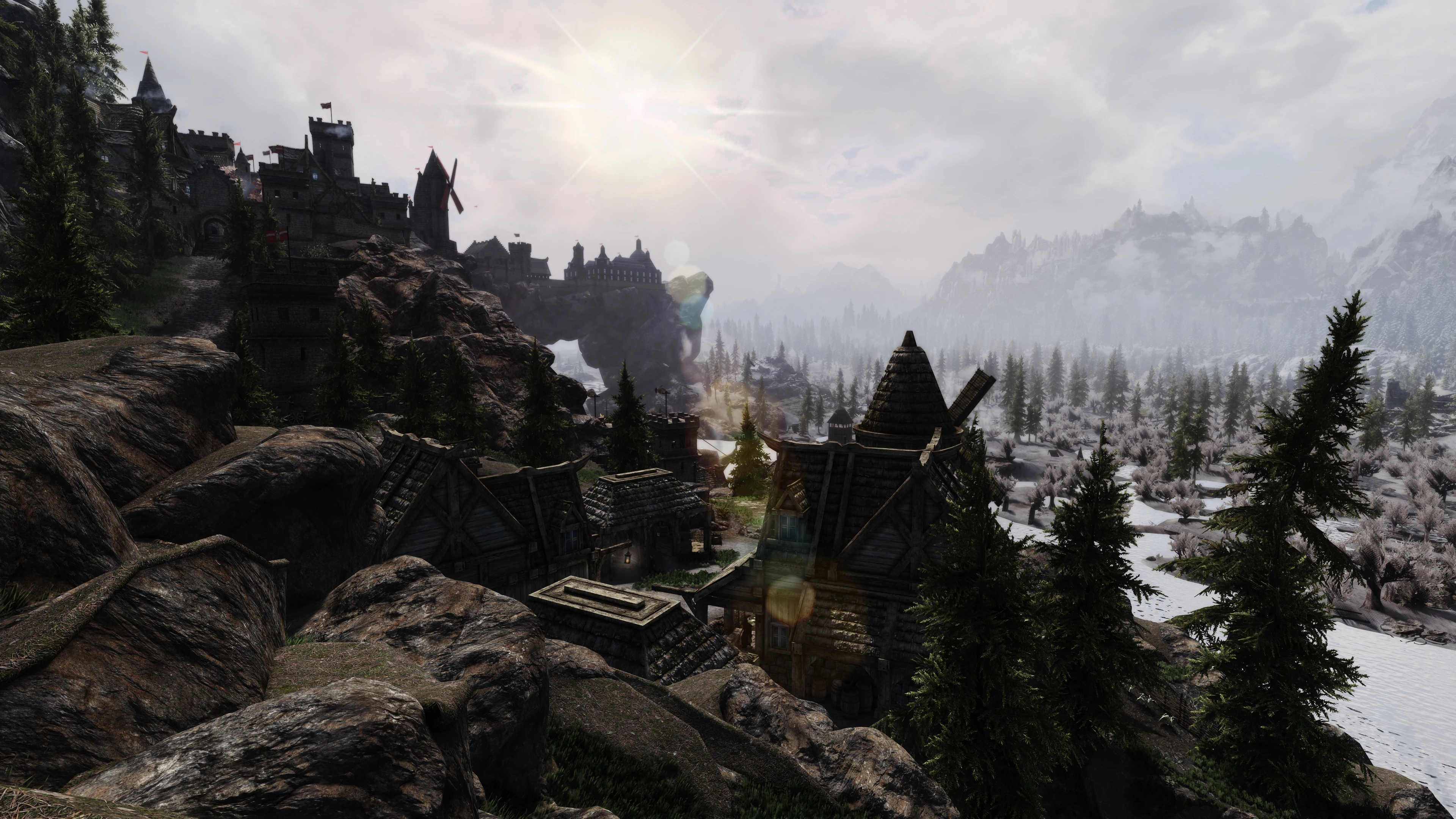 4k текстуры для skyrim