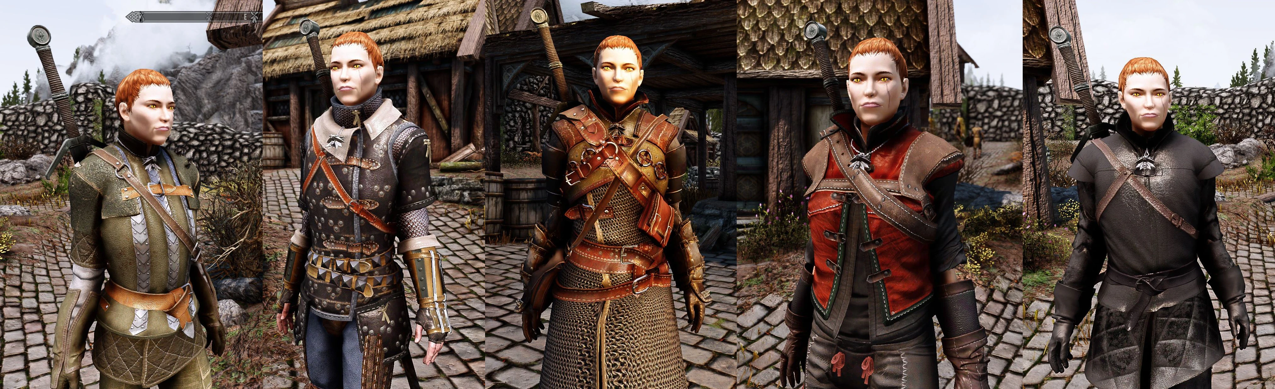 The witcher 3 armor pack фото 73