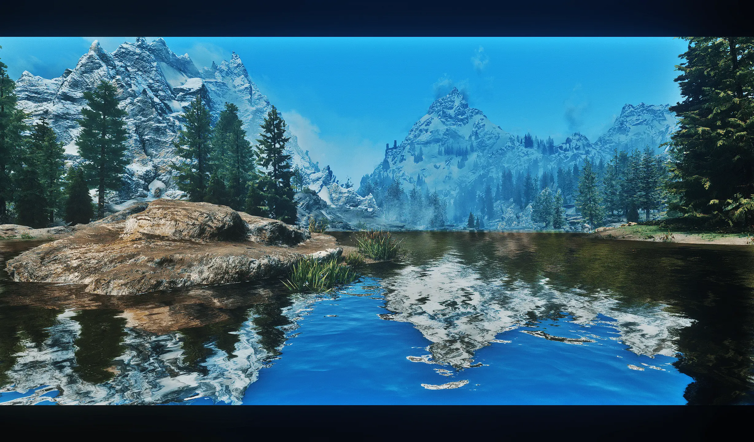 At lake Ilinalta XXIV at Skyrim Special Edition Nexus - Mods and Community