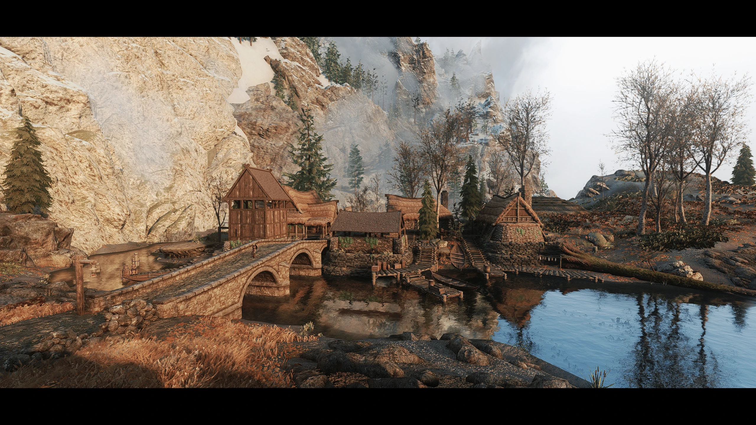 Ivarstead in autumn at Skyrim Special Edition Nexus - Mods and Community