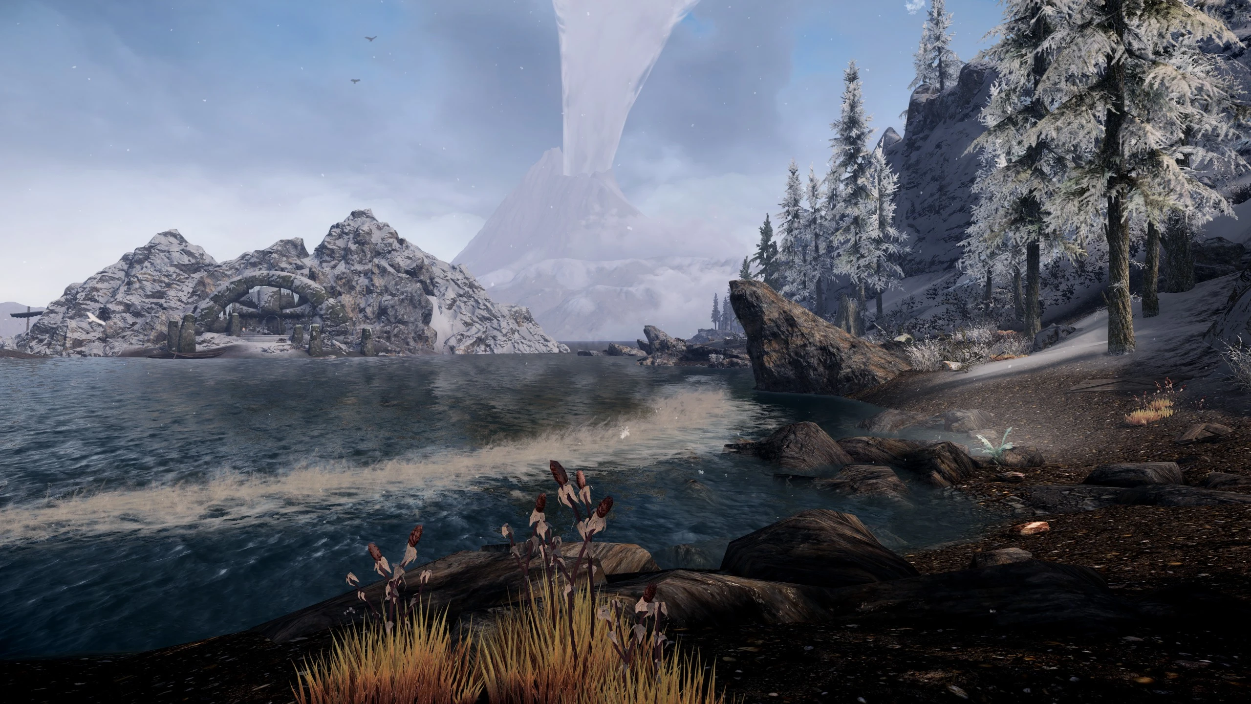 Gyldenhul Barrow and The Red Mountain at Skyrim Special Edition Nexus ...