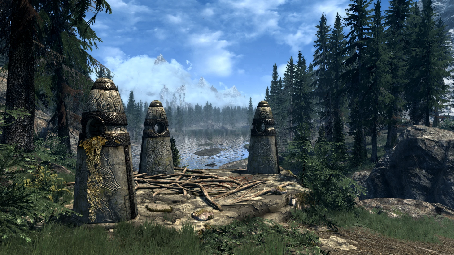 Seeing those standing stones yet again at Skyrim Special Edition Nexus ...