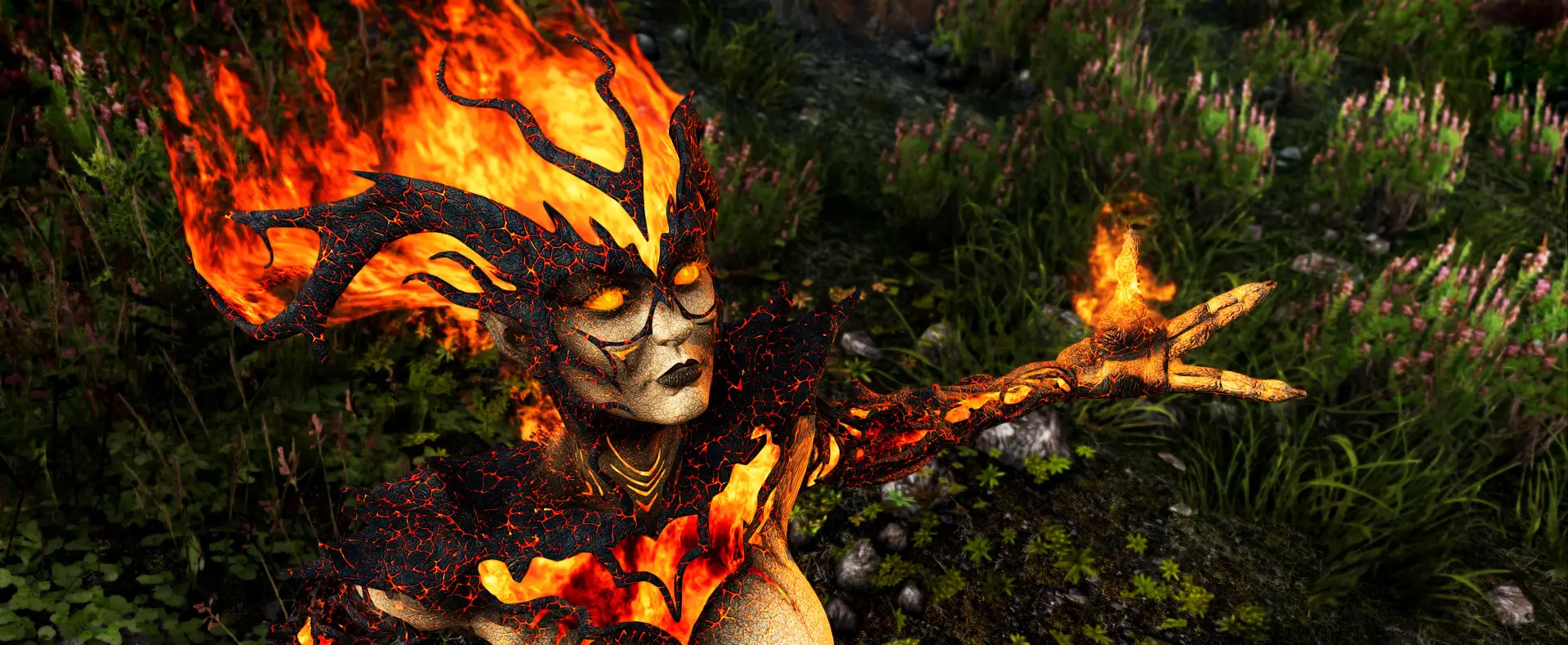 New Flame Atronach At Skyrim Special Edition Nexus Mods And Community   82685338 1693561332 