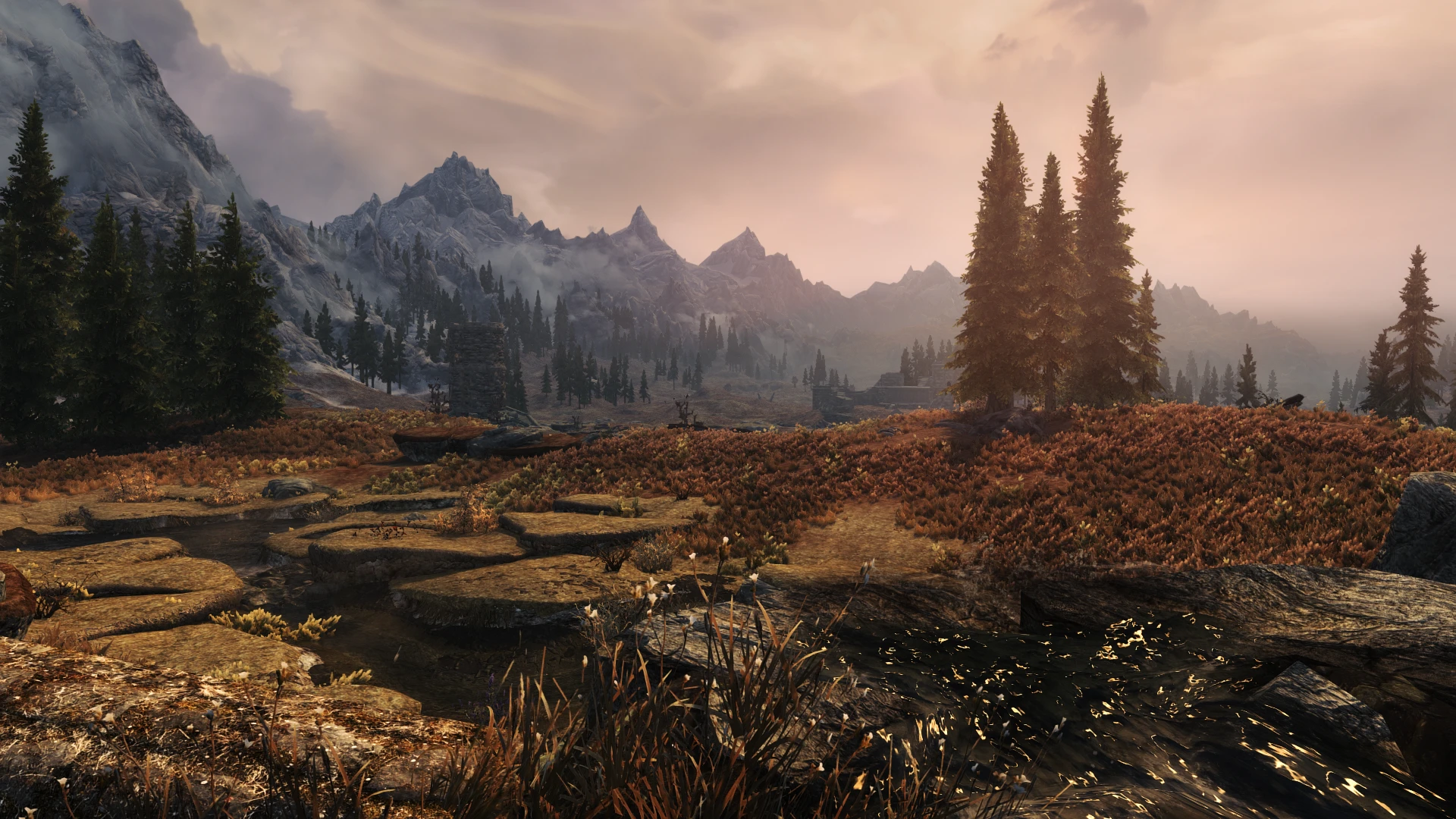 Peaceful Evening at Skyrim Special Edition Nexus - Mods and Community