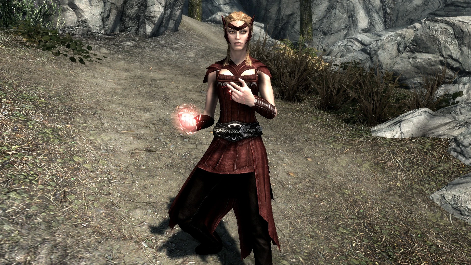 Mages and Sorcerers WIP Scarlet Witch at Skyrim Special Edition