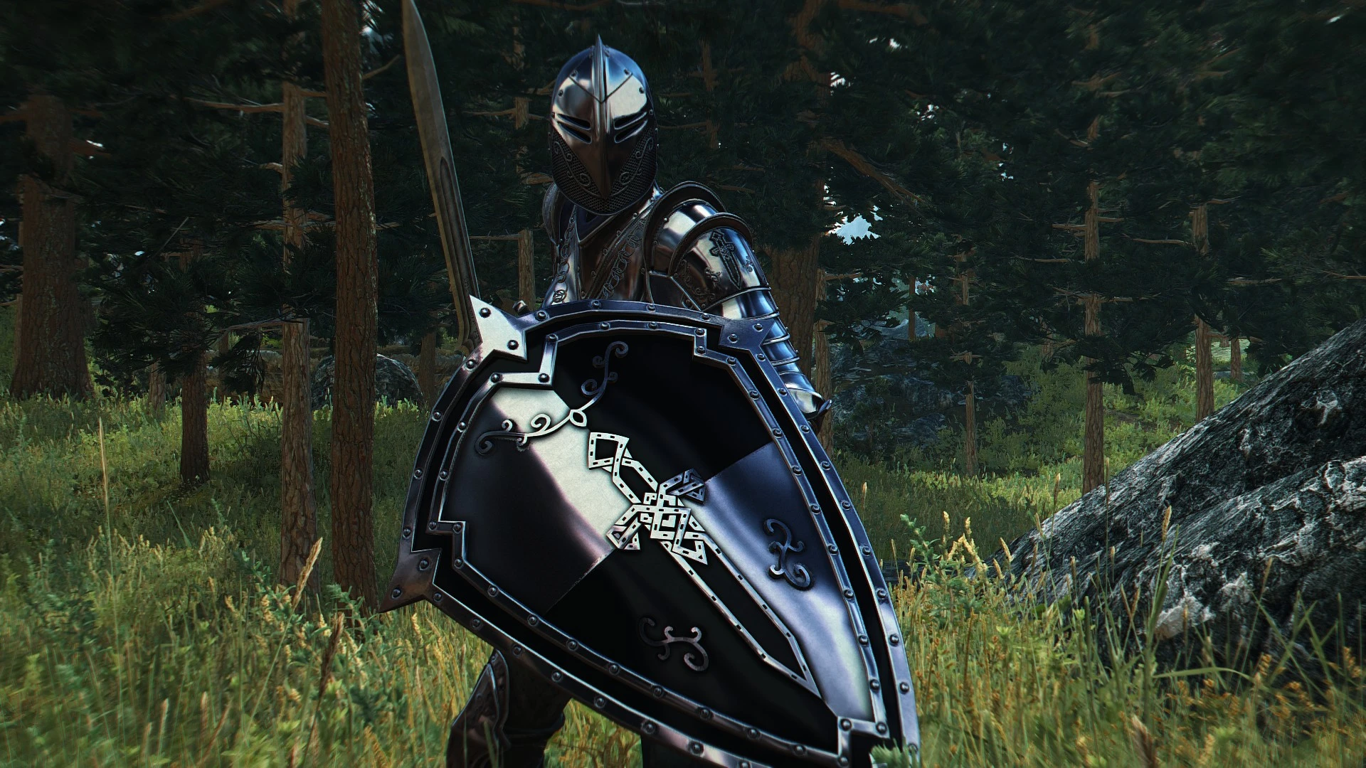 DX Dark Knight Armor - UNP LE at Skyrim Nexus - Mods and 