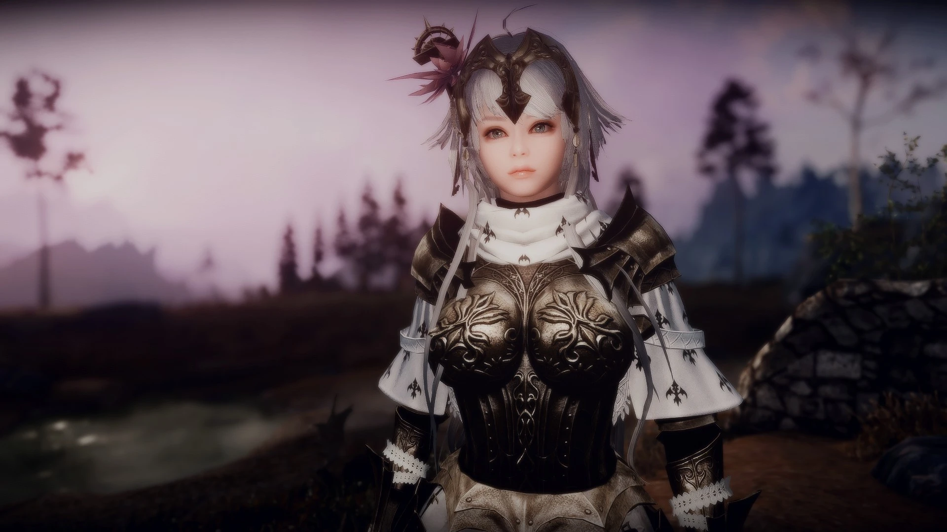 New favorite hairstyle decorated version at Skyrim Special Edition ...