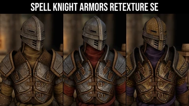 Spell Knight Armors Retexture SE - Coming out this Friday