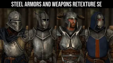 Steel Armors and Weapons Retexture SE Update 2