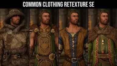 Common Clothing Retexture SE Coming soon