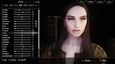 race menu at Skyrim Special Edition Nexus - Mods and Community