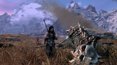 New Dragonborn feeling the power in her hands